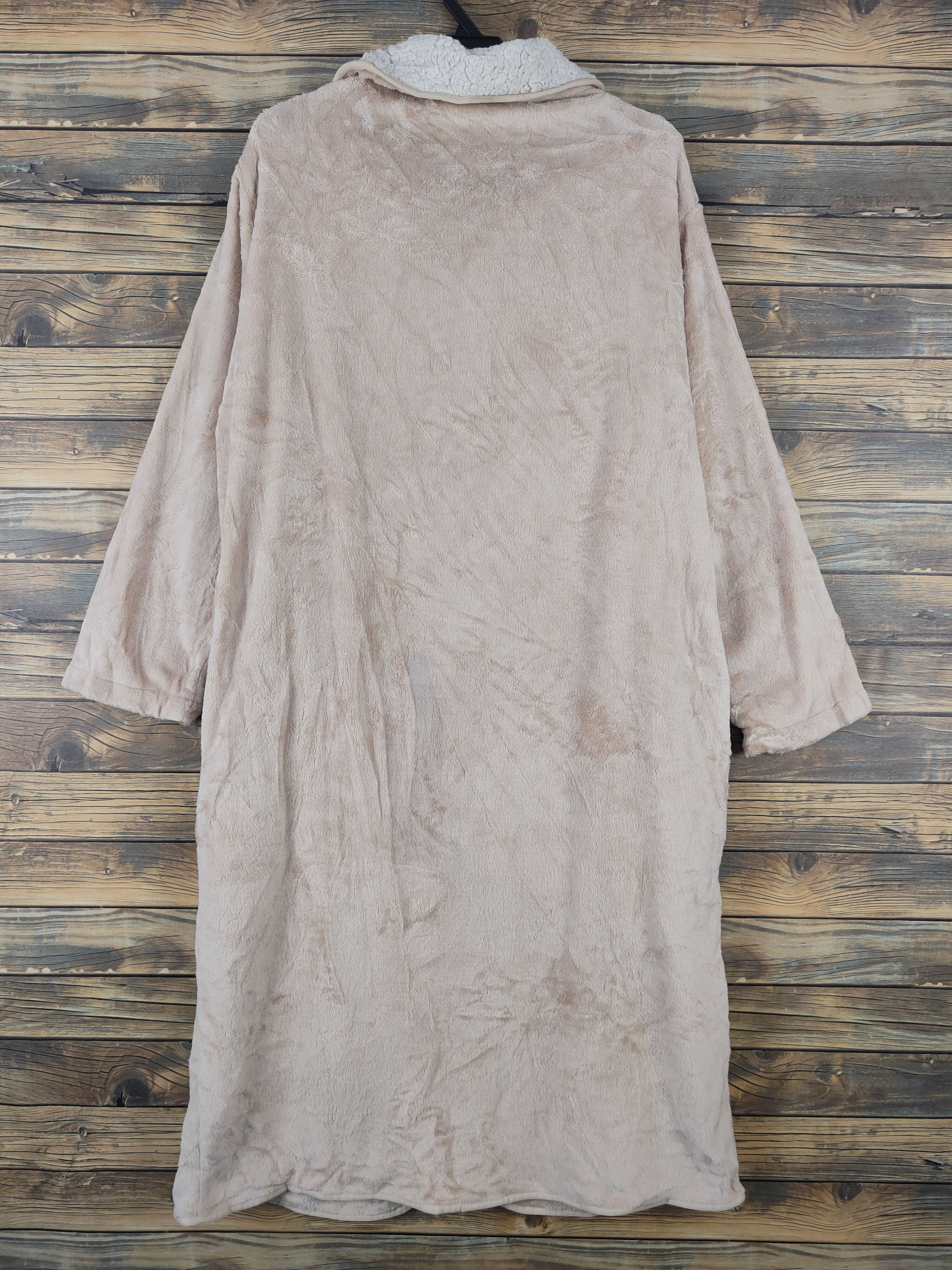 Japanese Brand × TANAKA × Vintage Tanaka Light Brown Fur Mohair Vintage Bathrobe Size L / US 10 / IT 46 - 8 Thumbnail