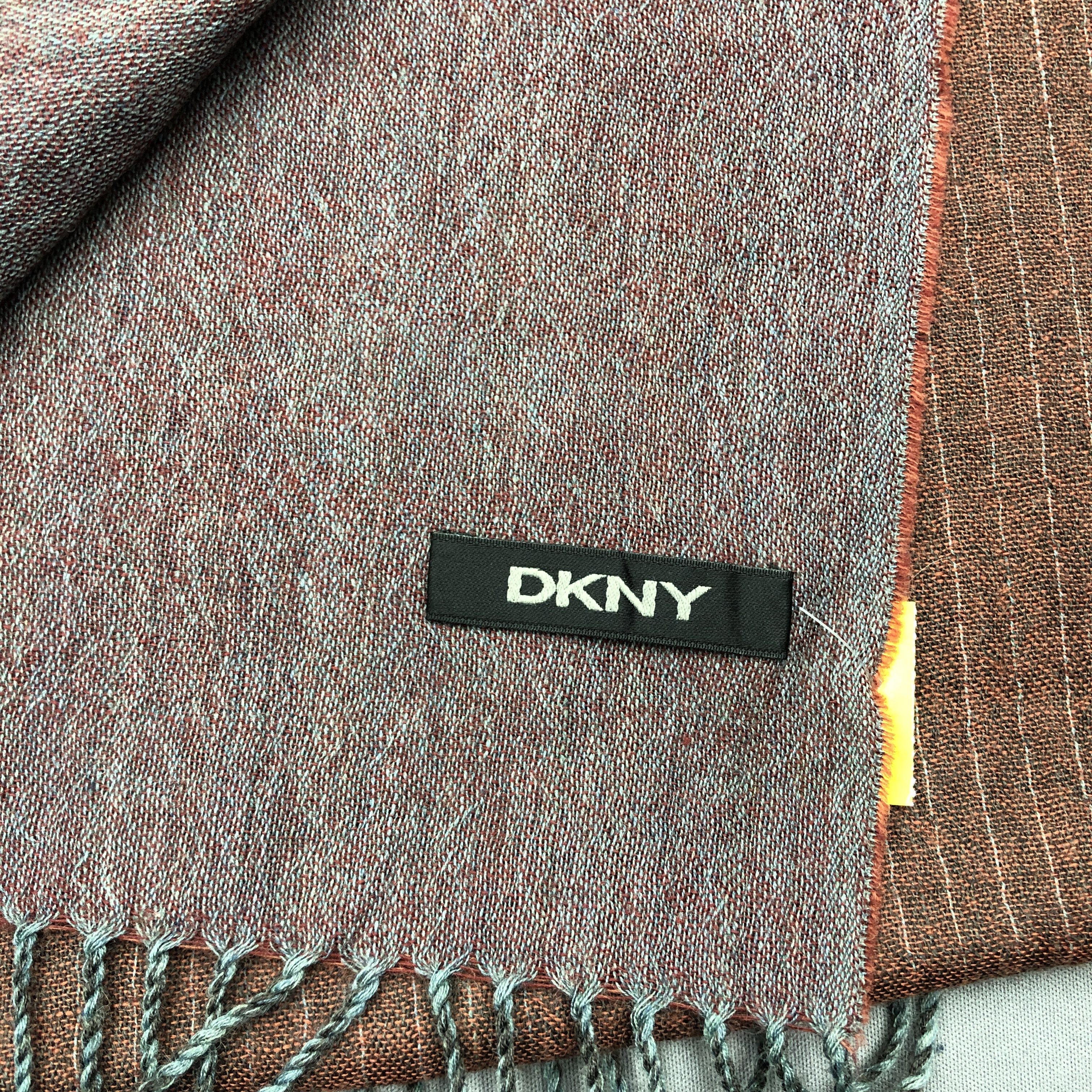 DKNY Vintage DKNY Scarf Muffler Wool Cashmere Scarves Size ONE SIZE - 4 Thumbnail