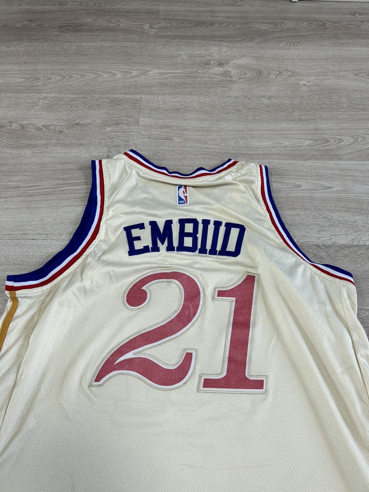 NBA Nike Jersey NBA EMBIID #21 Philadelphia size L Size US L / EU 52-54 / 3 - 11 Thumbnail