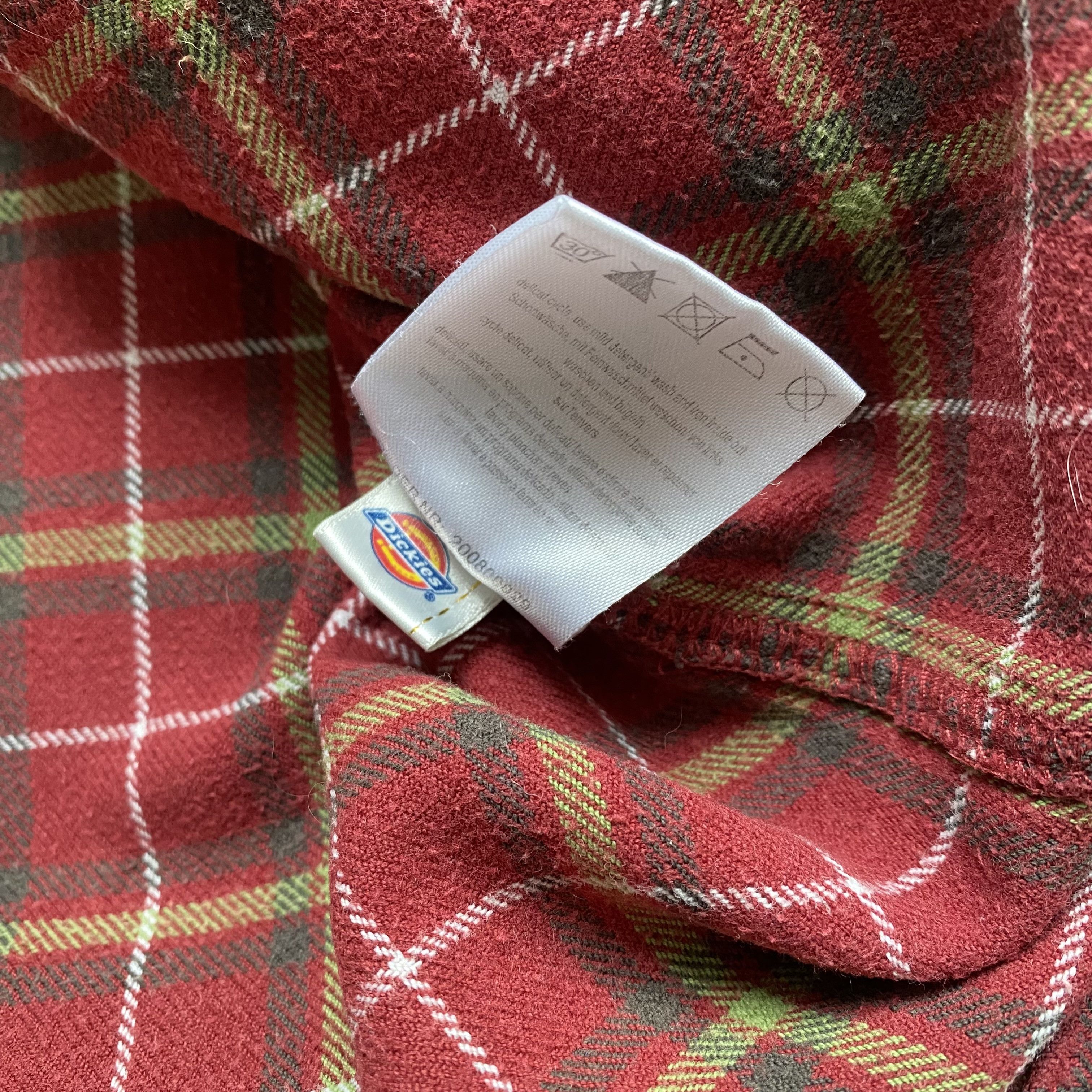 Dickies 🪓 Vintage Dickies flannel shirt Flannel Travis Scott style Size US M / EU 48-50 / 2 - 9 Thumbnail
