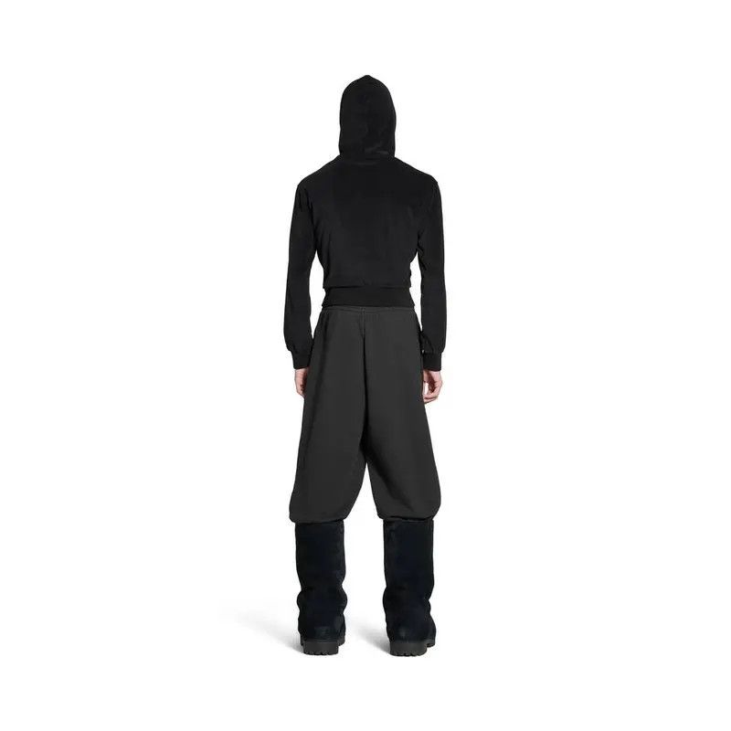 Balenciaga o1tr1nto0426 Activewear Baggy Sweatpants & Joggers in Black Size US 26 / EU 42 - 4 Thumbnail