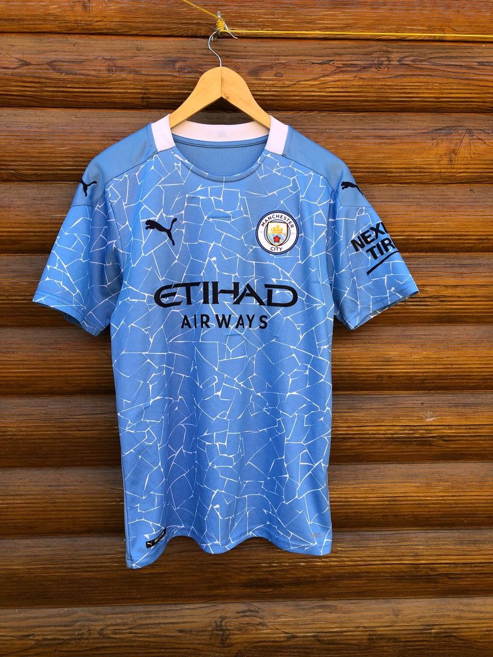 Puma Bruyne #17 Manchester City Football Shirt Soccer Jersey Puma Size US S / EU 44-46 / 1 - 2 Thumbnail