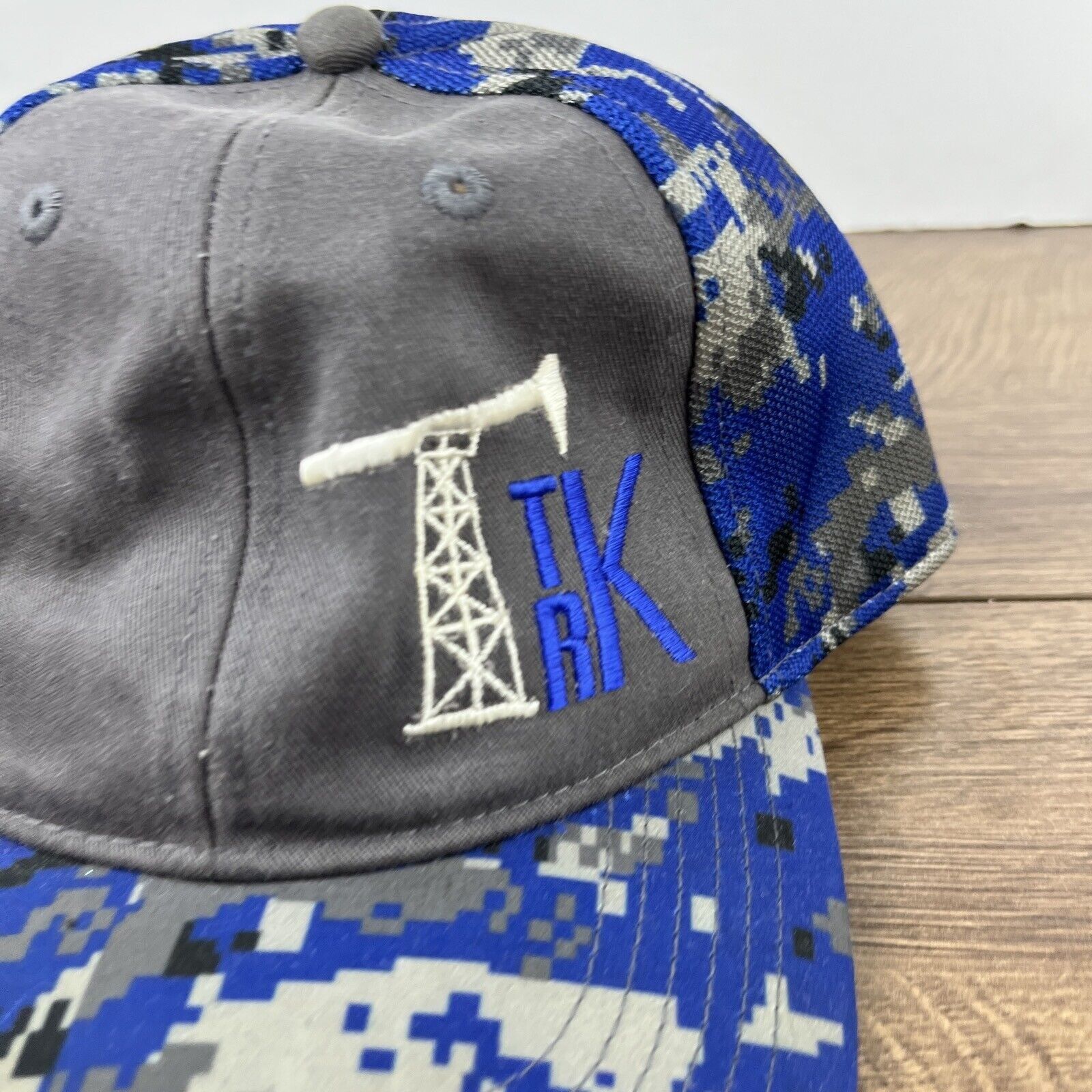 Other TRK Hat TRK Hat Gray Hat Adjustable Gray Adult Size Hat Size ONE SIZE - 7 Thumbnail