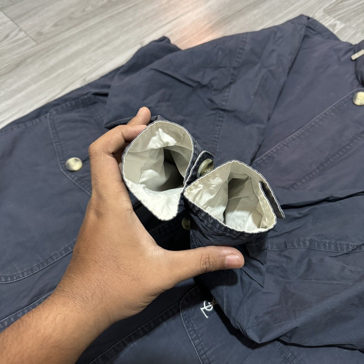 Saint Laurent Paris × Yves Saint Laurent Yves Saint Laurent Two Tone Reversible Parka Jacket Size US M / EU 48-50 / 2 - 6 Thumbnail