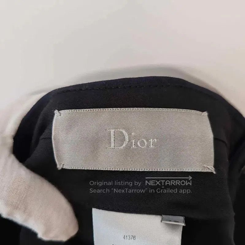 Other Dior Navy Blue Wool Casual Pants for Men . Size US 32 / EU 48 - 3 Thumbnail