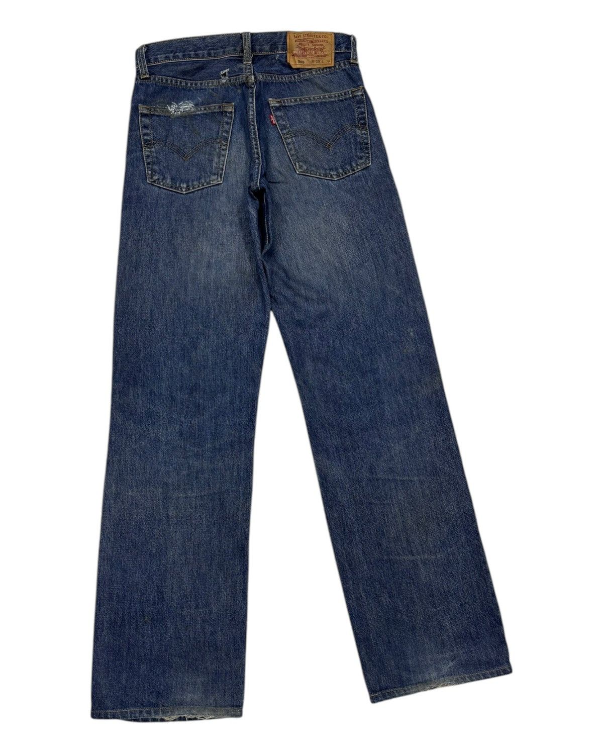 Levi's Vintage Clothing 🔥VINTAGE LEVIS 508 DISTRESSED DENIM JEANS Size US 29 - 4 Thumbnail