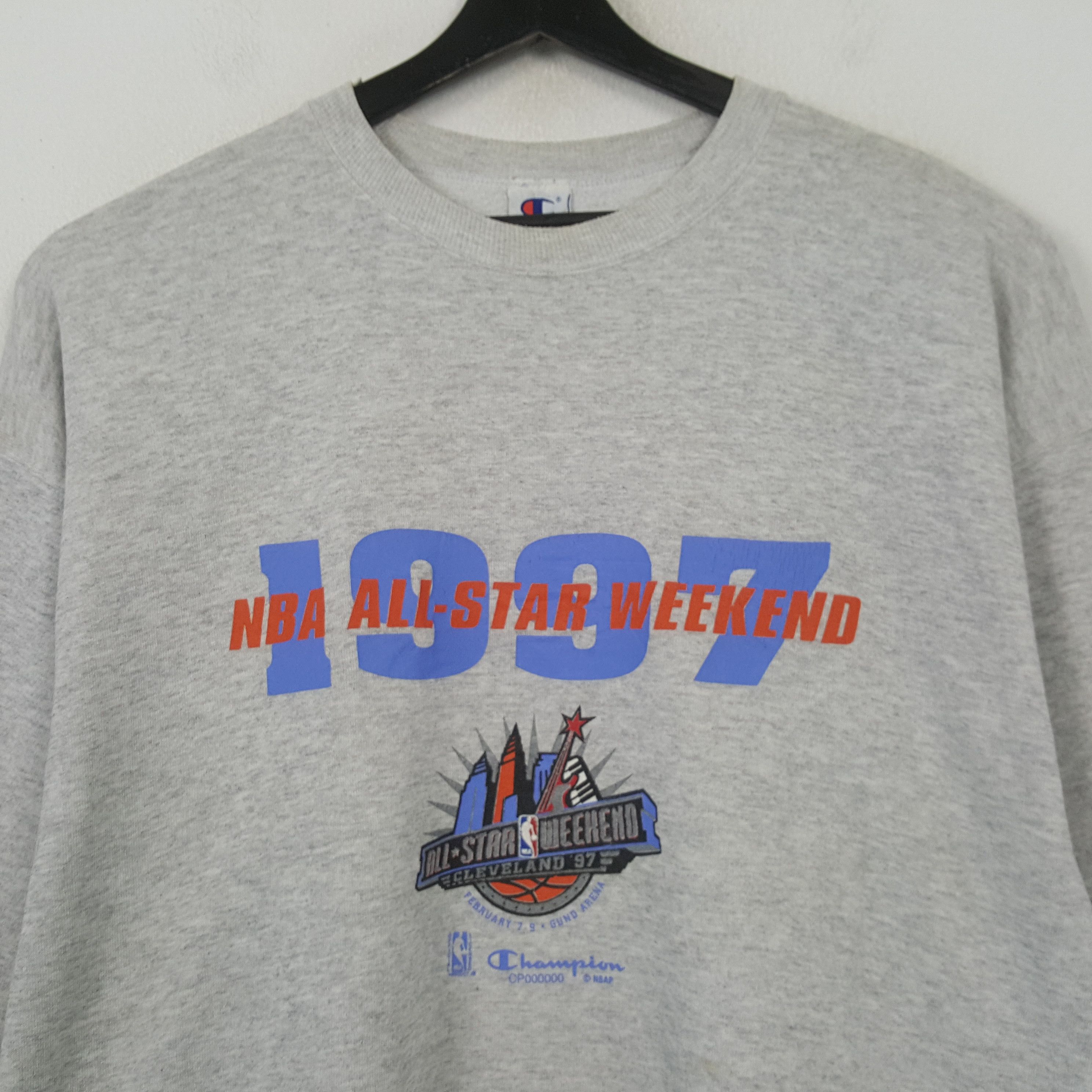Champion 1997 NBA All Star Weekend Champion Sweasthirt RR6 Size US XL / EU 56 / 4 - 2 Thumbnail