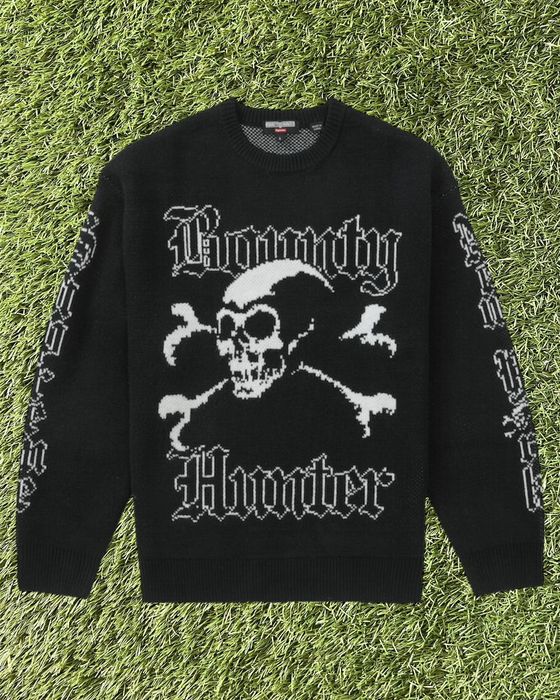 Supreme Supreme X Bounty Hunter Sweater “Black” Size M BRAND NEW