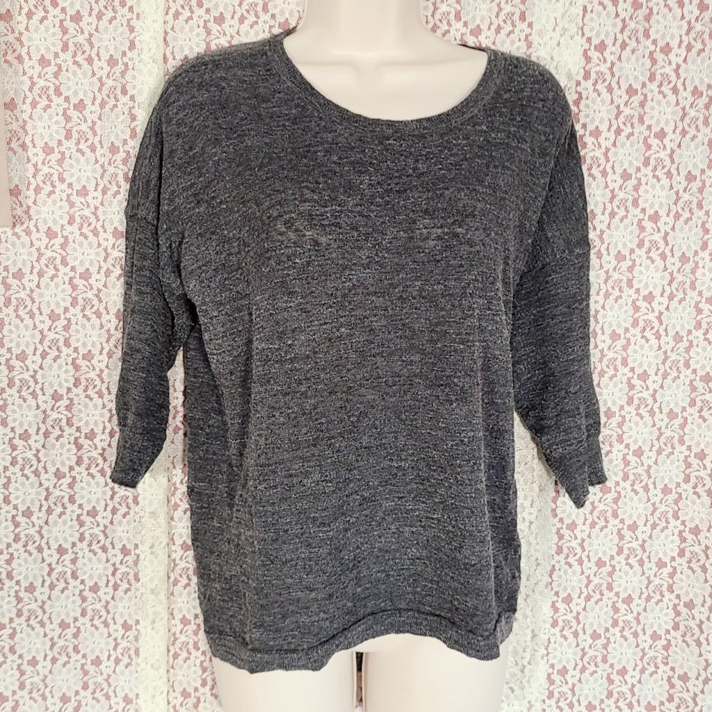 J.Crew J Crew grey oversized high low knit sweater size medium Size M / US 6-8 / IT 42-44 - 1 Thumbnail