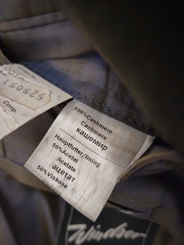 Designer × Ermenegildo Zegna × Vintage Windsor jacket with Zegna material Size US L / EU 52-54 / 3 - 5 Thumbnail