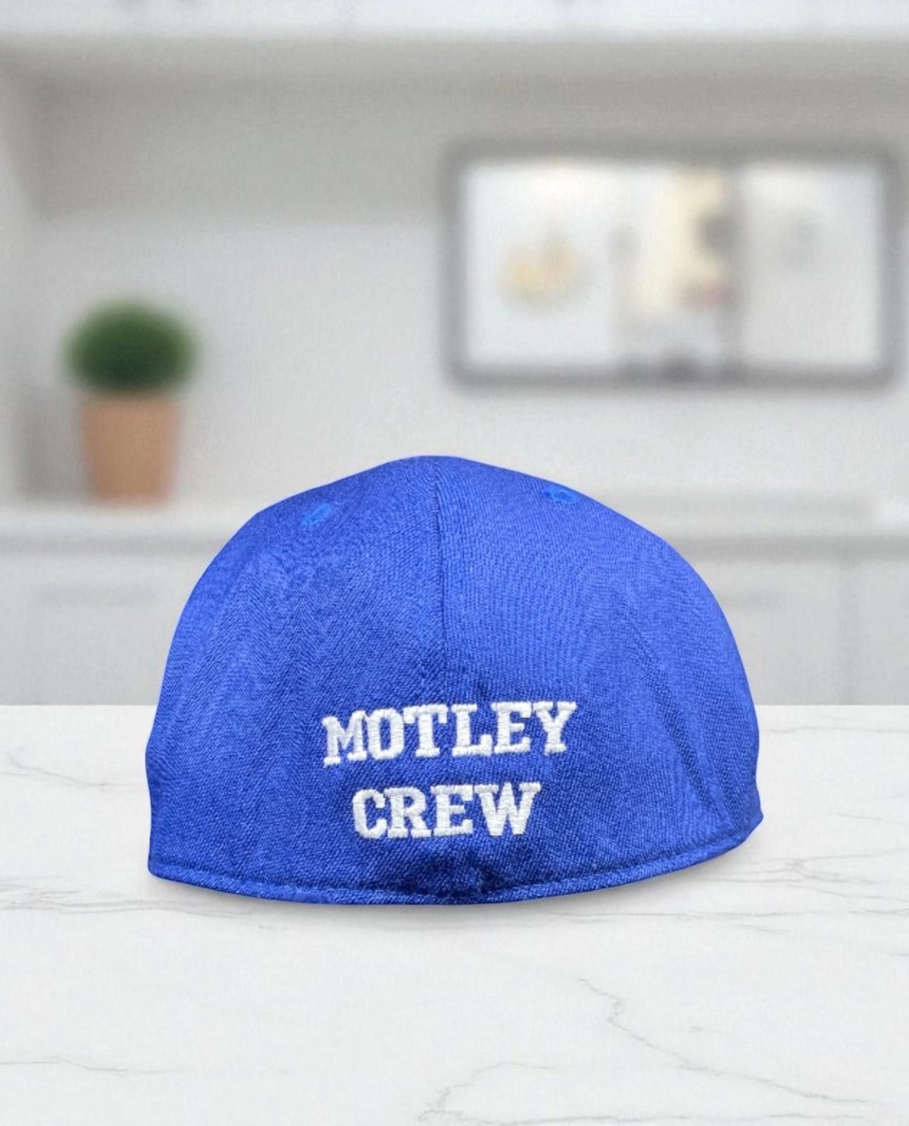 Other RARE Motley Crew Royal Blue Fitted Cap Embroidered C Logo Size ONE SIZE - 5 Thumbnail