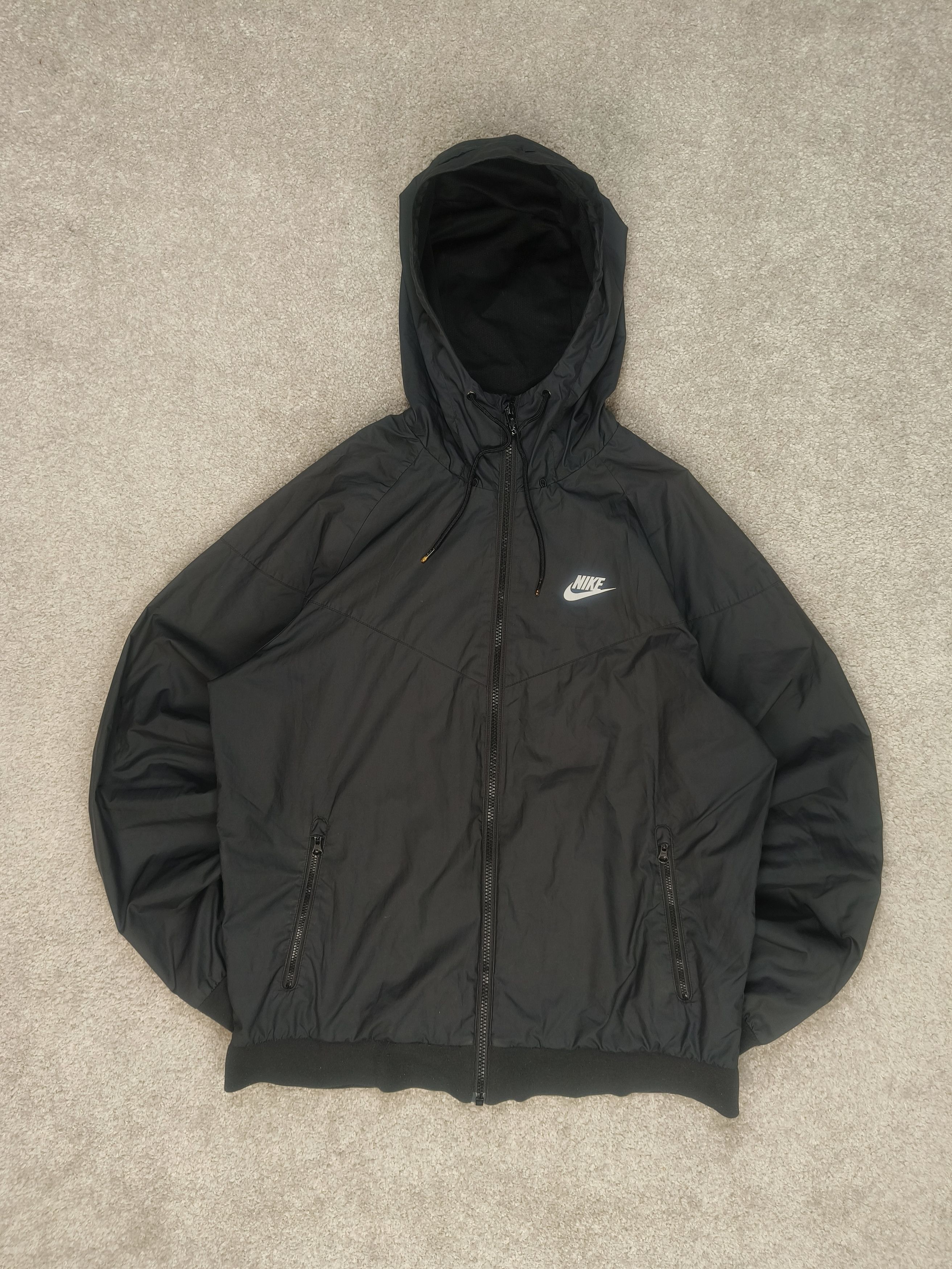 Nike Nike Windrunner Swoosh Lightweight Hooded Windbreaker Jacket Size M / US 6-8 / IT 42-44 - 1 Thumbnail