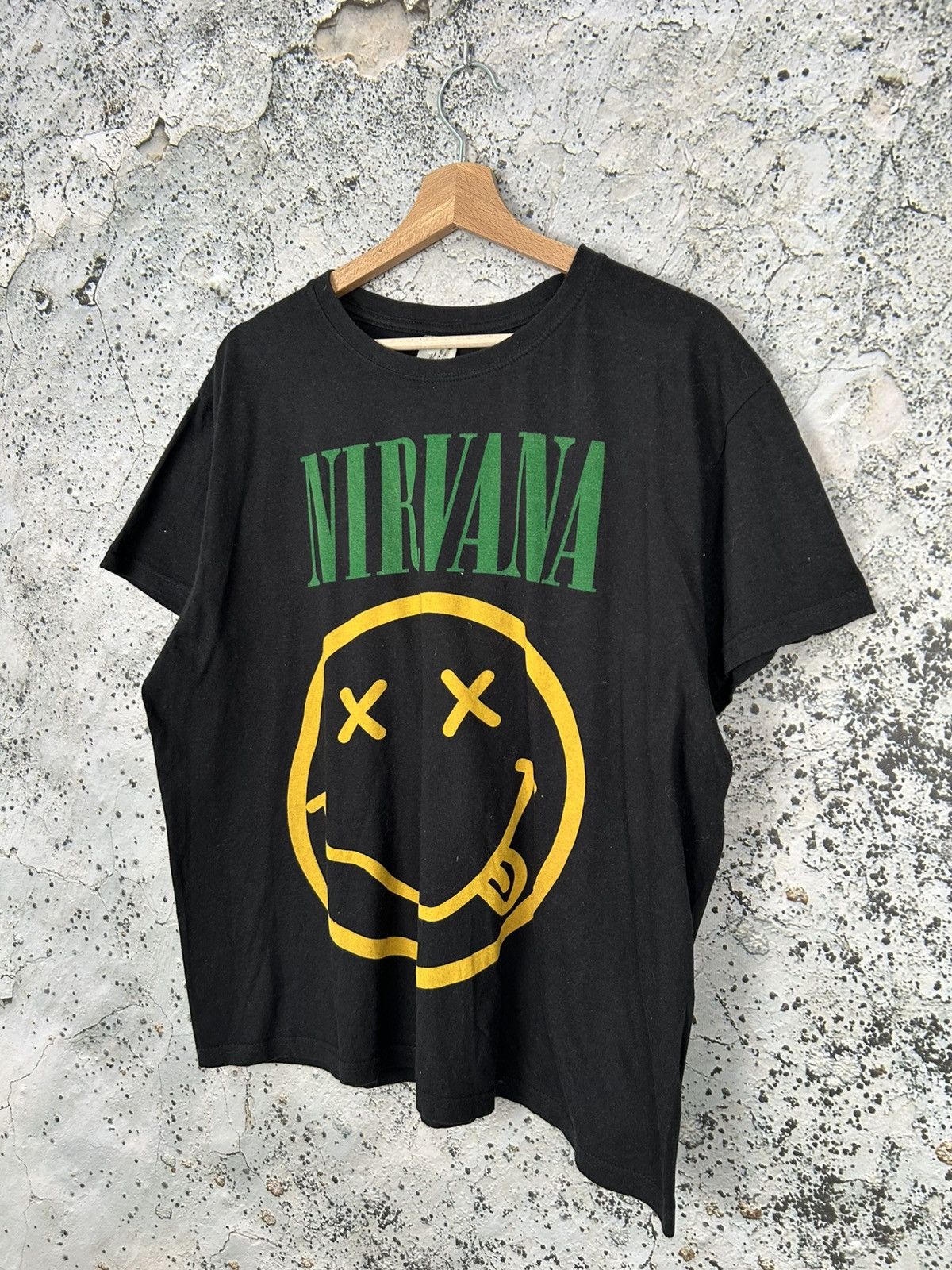 Band Tees Nirvana Rock Band Tee Kurt Cobain Vintage Streetwear Boxy Size US L / EU 52-54 / 3 - 2 Thumbnail