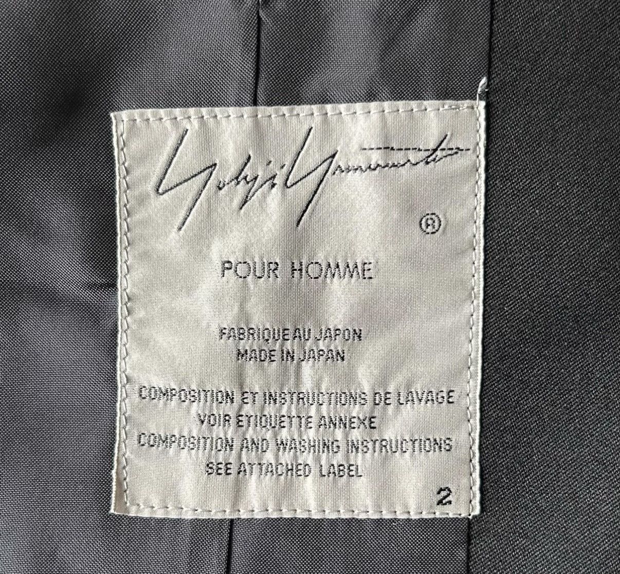 Yohji Yamamoto Yohji Yamamoto 17AW Floral-Pleated Leather-Patched Suit Size US M / EU 48-50 / 2 - 5 Thumbnail