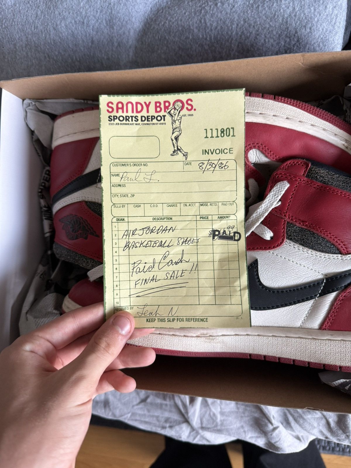 Nike Nike Jordan High Chicago Lost&Found Size US 10 / EU 43 - 7 Thumbnail