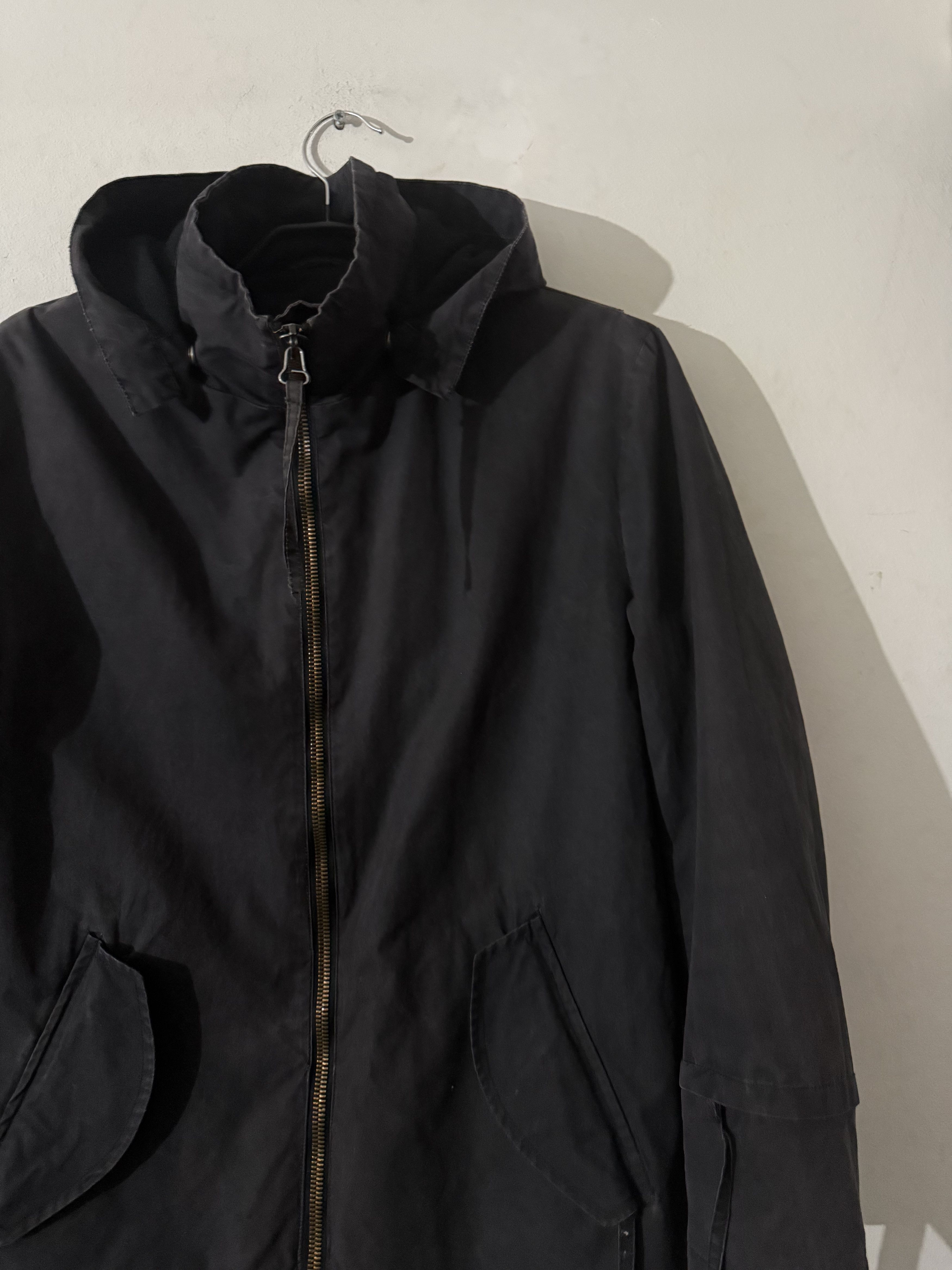 Helmut Lang Rare Asymmetric "Swallowtail" Hooded Parka Size US M / EU 48-50 / 2 - 12 Thumbnail