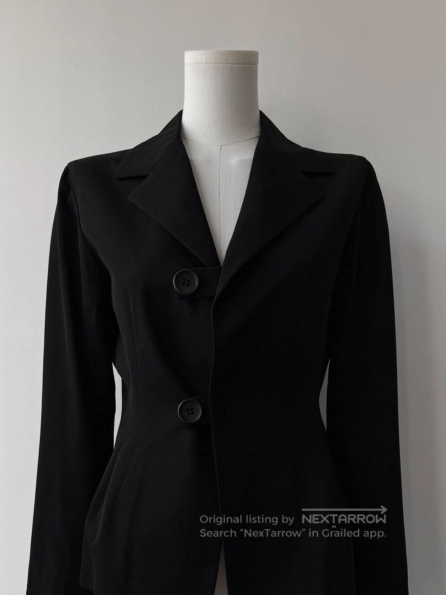 Y's Yohji Yamamoto Y's Wool Suit Jacket. Size M / US 6-8 / IT 42-44 - 2 Thumbnail