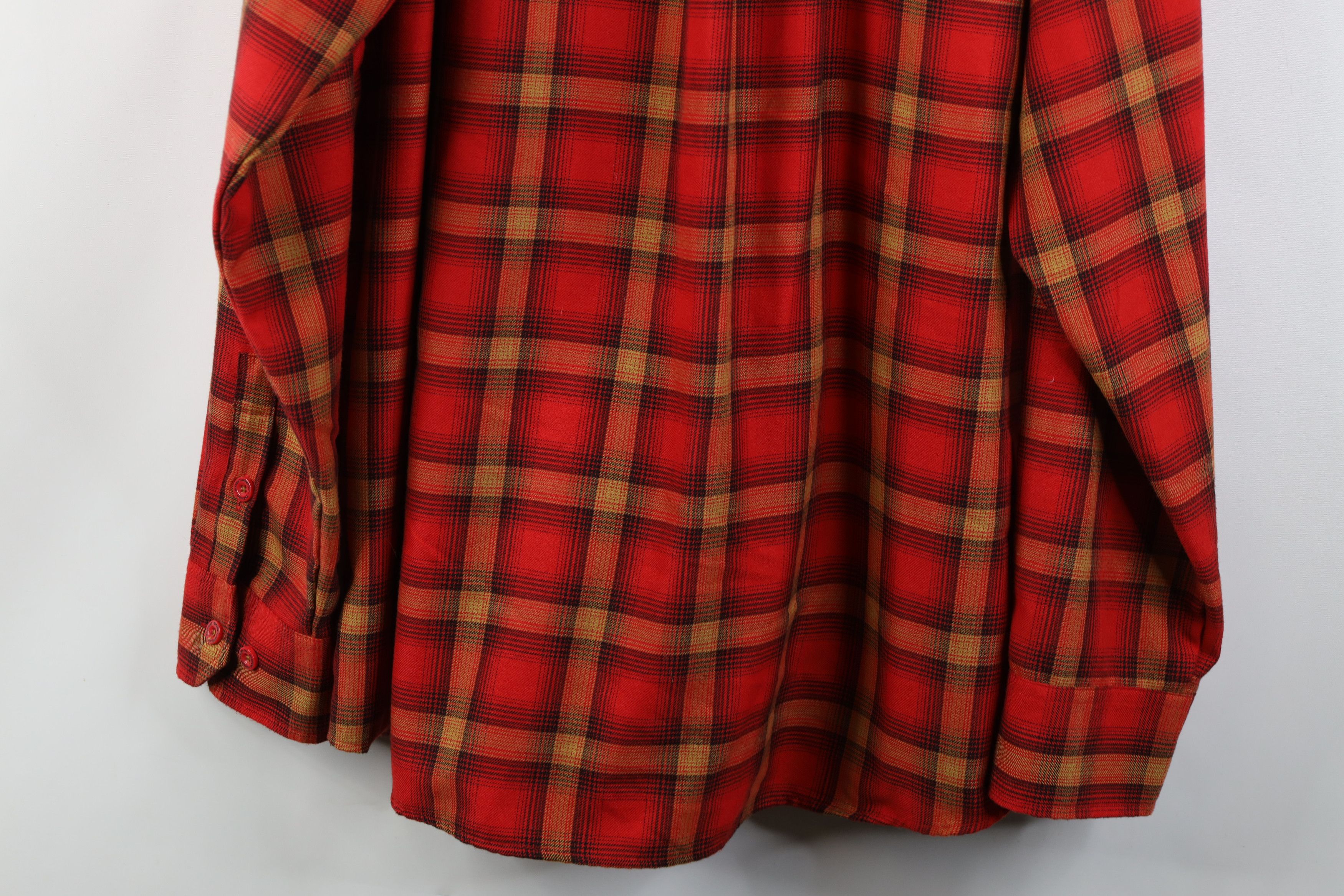 Vintage Dixxon Flannel Company Snap Button Collared Shirt Plaid Size US XXL / EU 58 / 5 - 16 Thumbnail