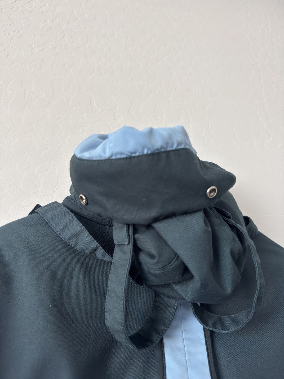 Other 4G Designer Luxury Vintage Blue Buckle Puffer Jacket Coat Size US L / EU 52-54 / 3 - 9 Thumbnail