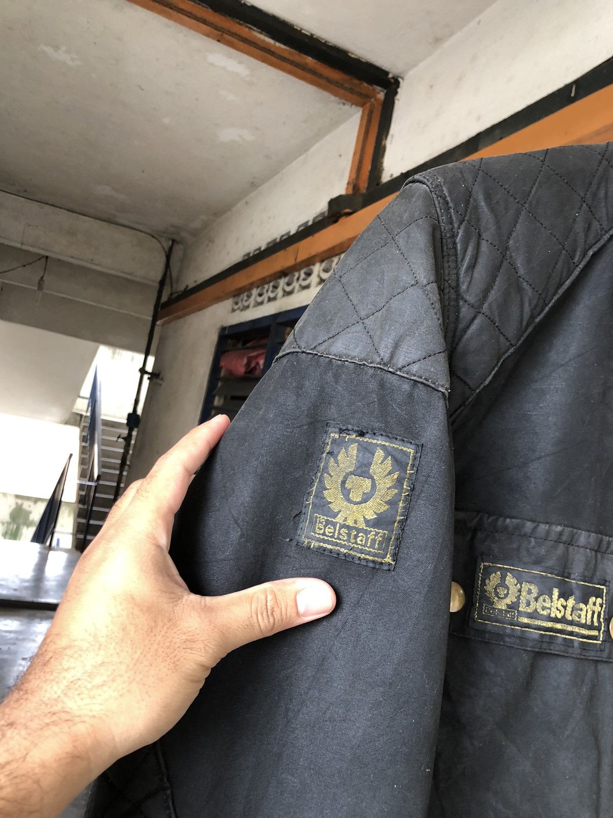 Vintage Belstaff Distressed Trialmaster Waxed Jacket