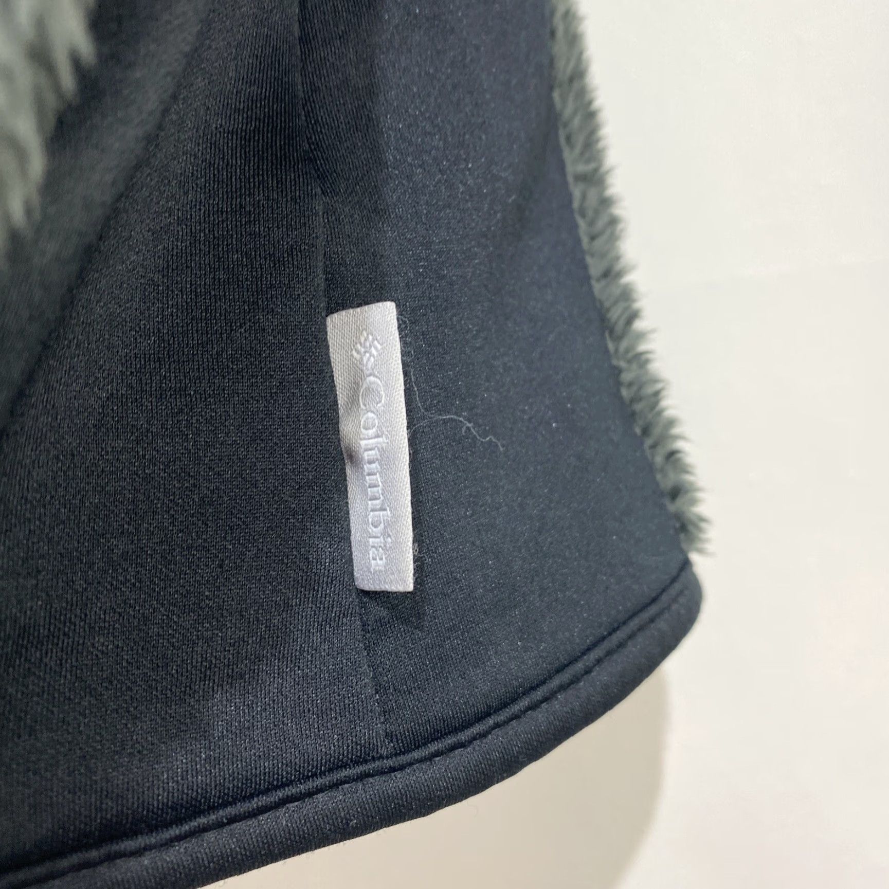 Vintage Columbia Sherpa Full Zip Women's Sweater Gray Black Fleece Winter Jacket Medium Size M / US 6-8 / IT 42-44 - 7 Thumbnail