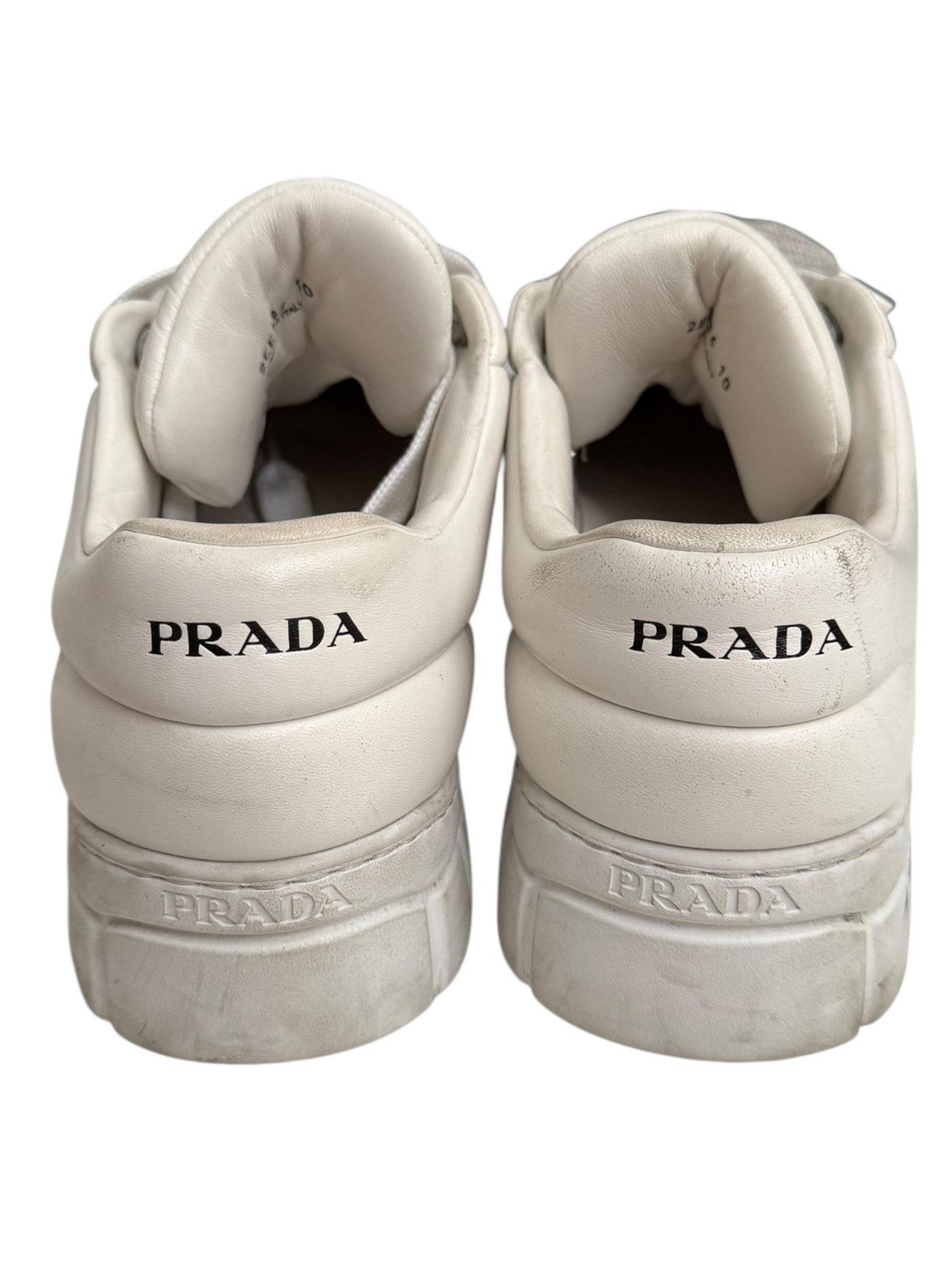 Prada Nappa Leather Puffy Padded Leather Shoe Size US 10 / EU 43 - 9 Thumbnail