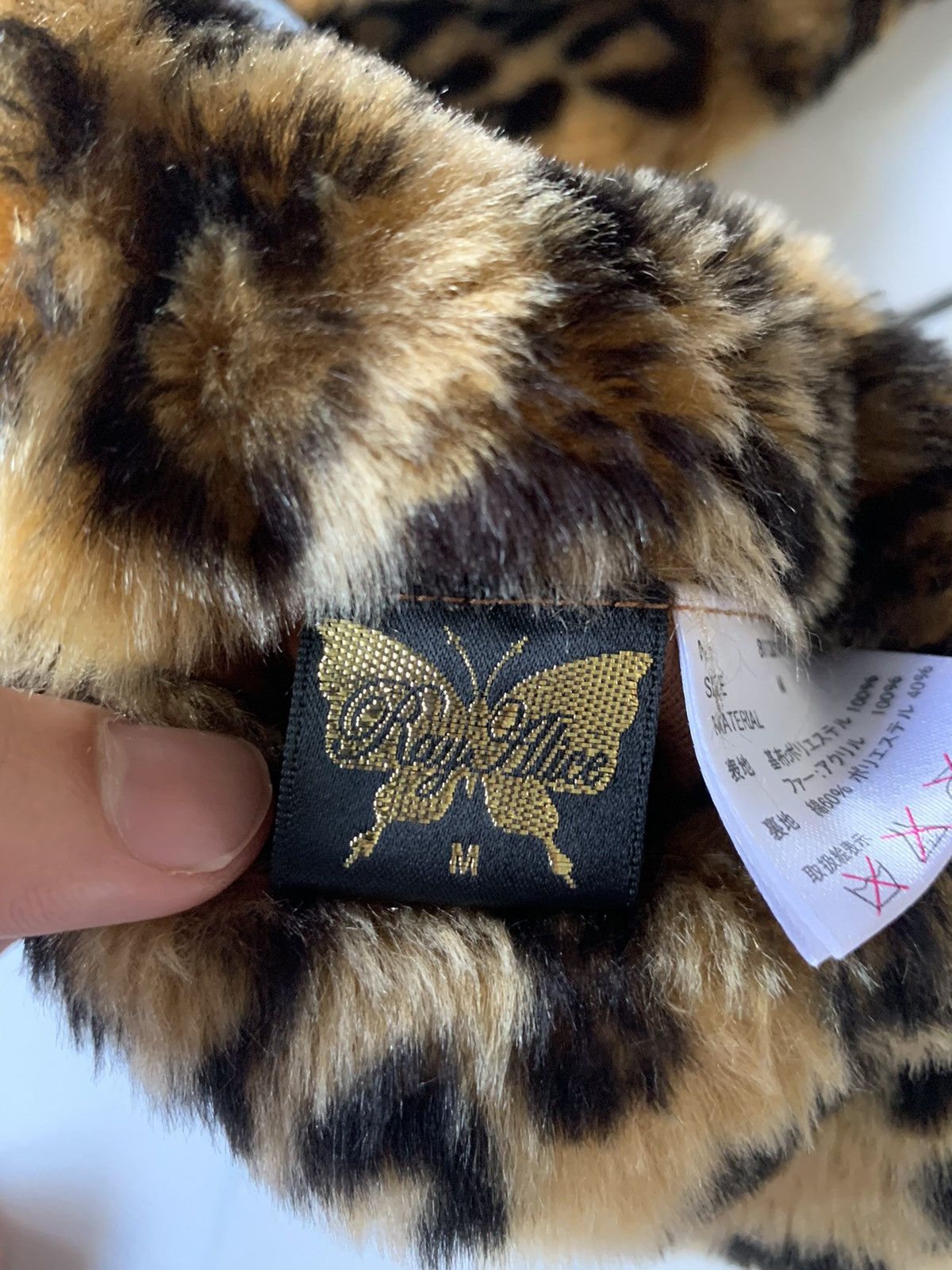 Japanese Brand Plush Leopard Horn Earflap Animals Rayalice Beanie Hats🐆 Size ONE SIZE - 20 Thumbnail