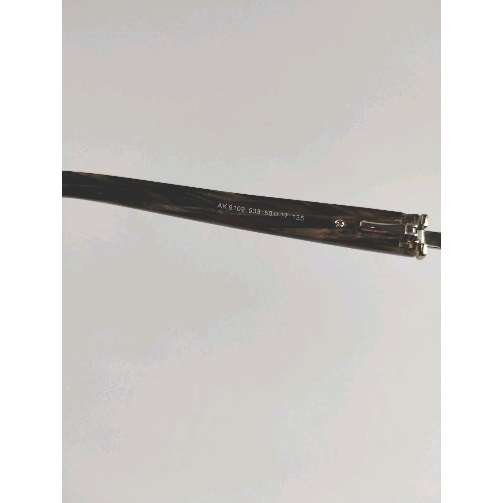 Anne Klein Anne Klein Eyeglass Frame AK9109 533 50-17-135 Brown Half Rm Size ONE SIZE - 6 Thumbnail