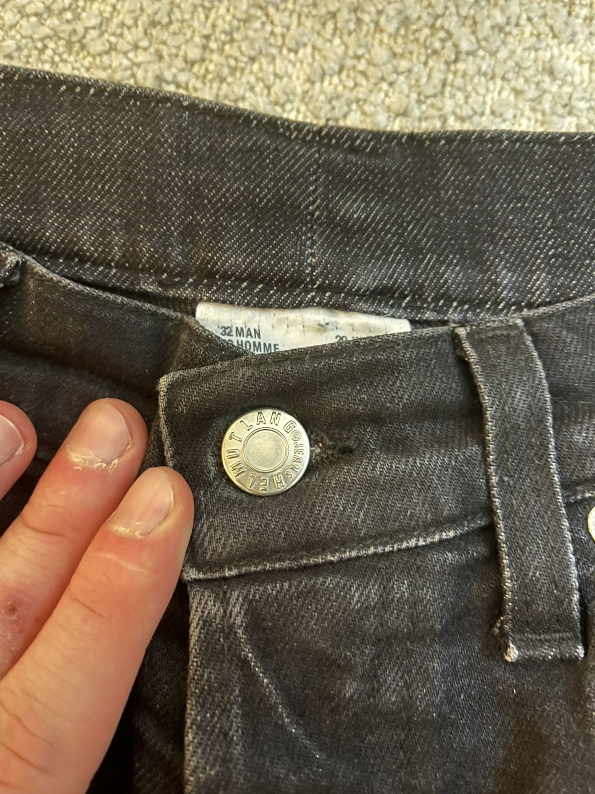 Helmut Lang Slim Straight Jean Size US 30 / EU 46 - 4 Thumbnail