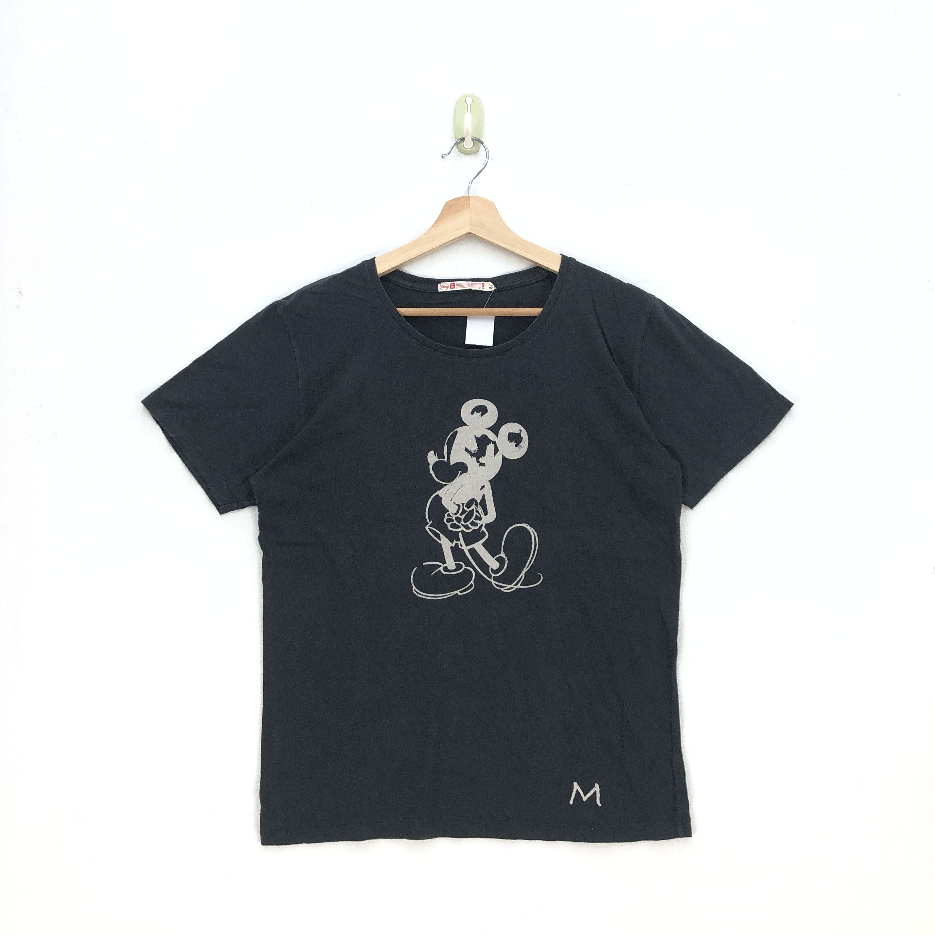 Vintage Mickey Mouse T Shirt Movie Cartoon Crewneck Tees