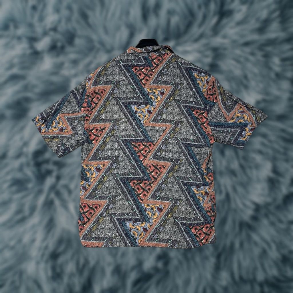 Zara Zara Button-Up shirt Geometric Art Multicolor Short Sleeve Collared Relaxed Fit Men’s M Beach Summer Geometric Beach Resort Art Hawaiian Casual Mens Size US M / EU 48-50 / 2 - 1 Thumbnail