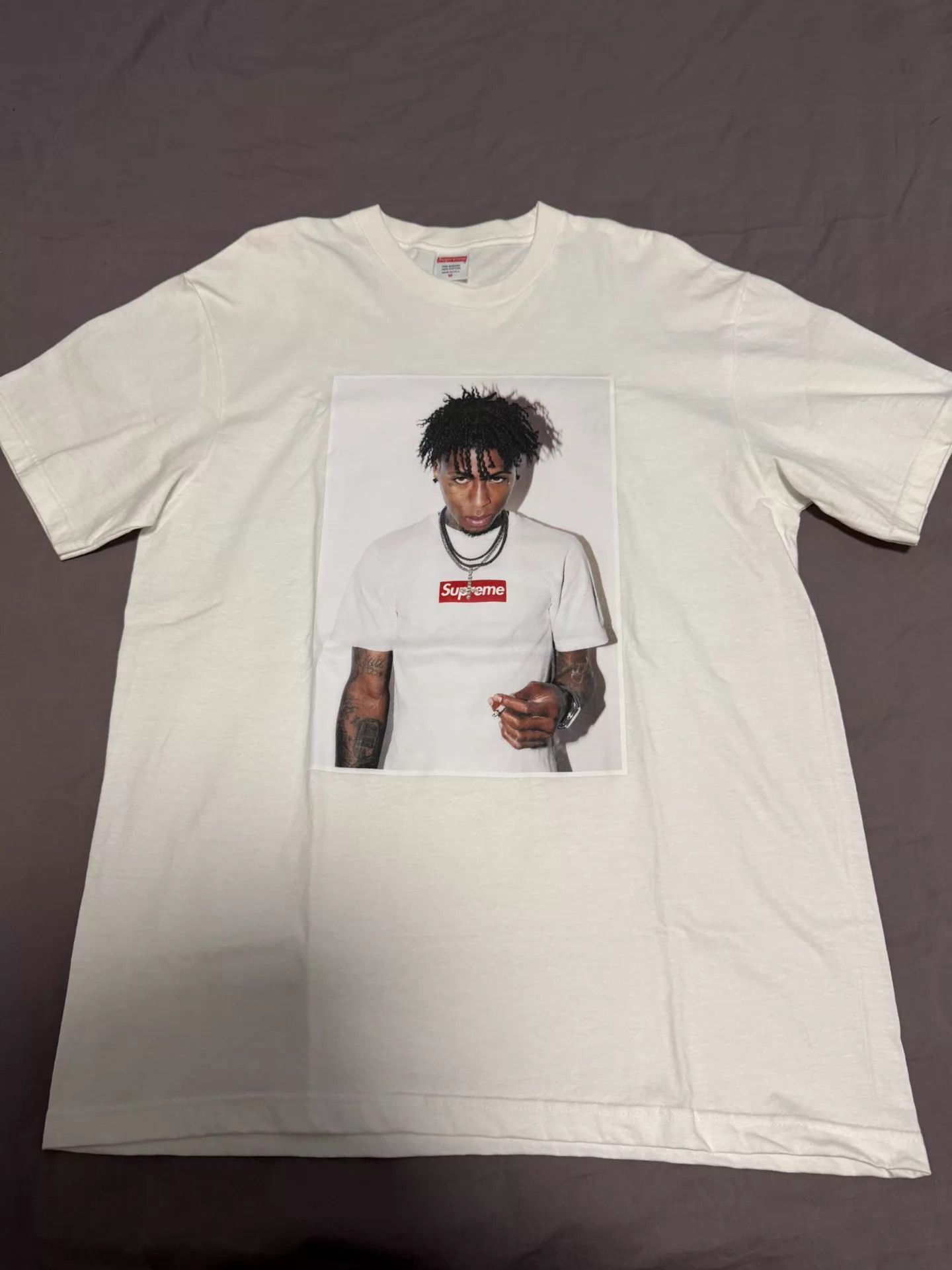 Supreme Supreme x Dean blunt tee white brand new | Grailed