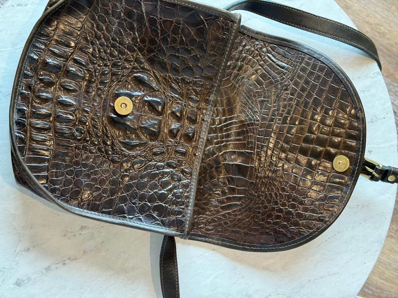 Designer Alligator Skin Bag Size ONE SIZE - 4 Thumbnail