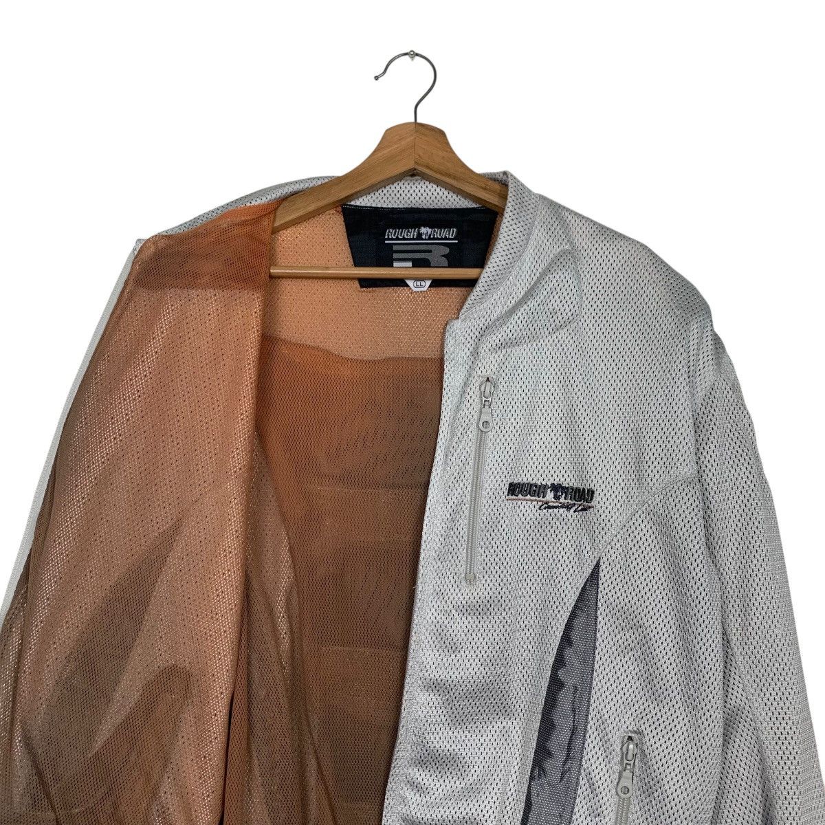 Japanese Brand ROUGH ROAD Mesh Motorcycle Jacket Biker Jacket #2832-C128 Size US L / EU 52-54 / 3 - 10 Thumbnail