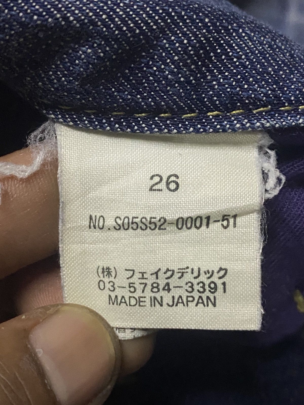 SLY Vintage Sly Blue Wash Distressed Flare Jeans Size US 28 / EU 44 - 15 Thumbnail
