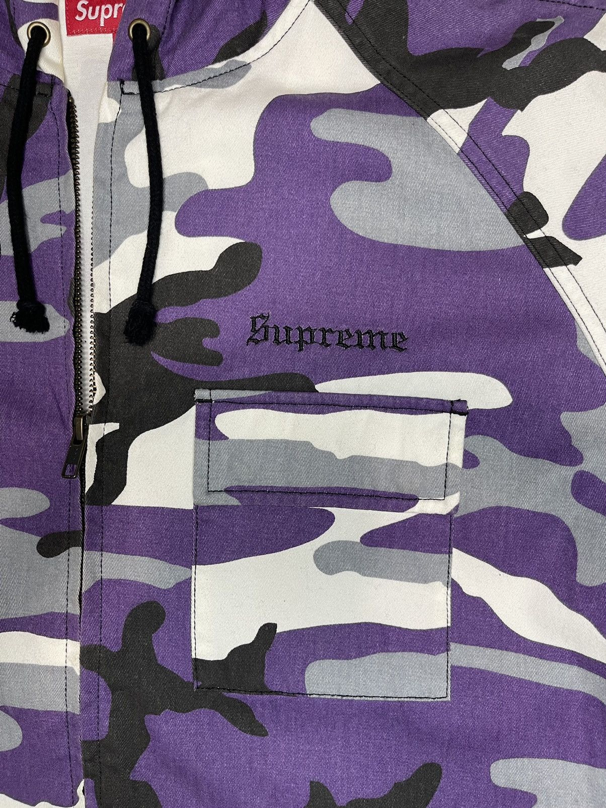 Supreme Supreme Parka Purple Camo Size US M / EU 48-50 / 2 - 3 Thumbnail