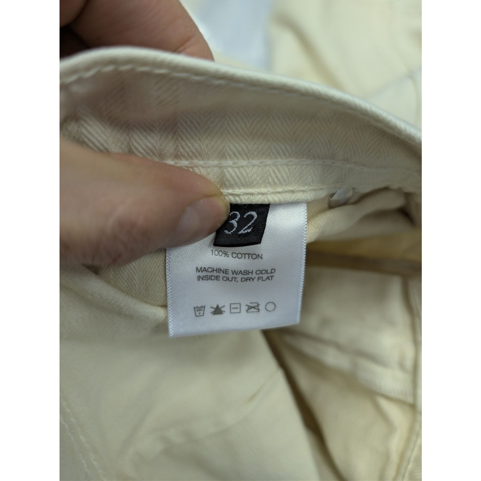 Enfants Riches Deprimes o1rshd1 Double Knee Paint Pants in White 32 Size US 32 / EU 48 - 18 Thumbnail