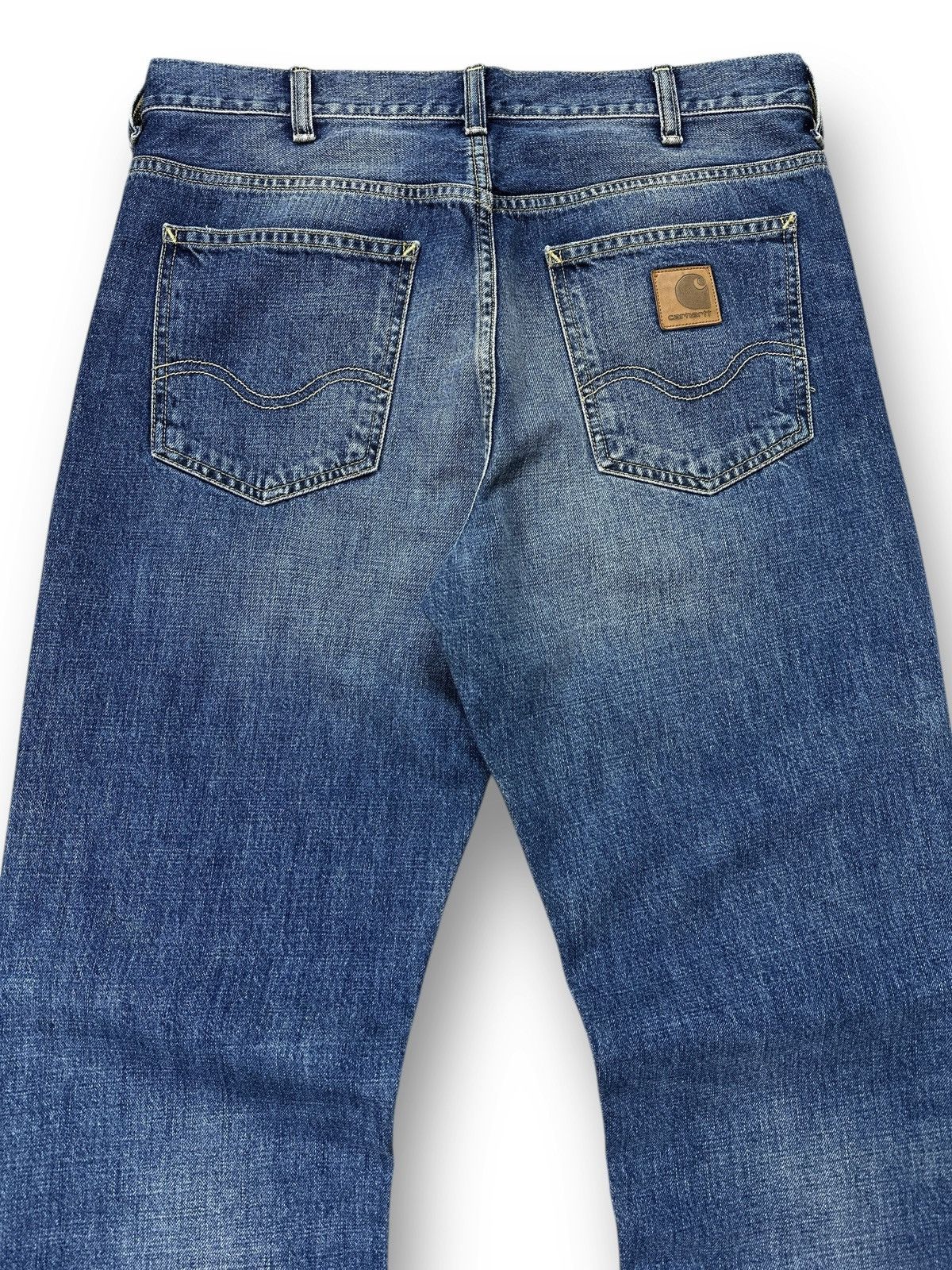 Carhartt Wip Carhartt WIP Marlow Pants Blue Jeans Men’s Size W31 L32 Size US 31 - 2 Thumbnail