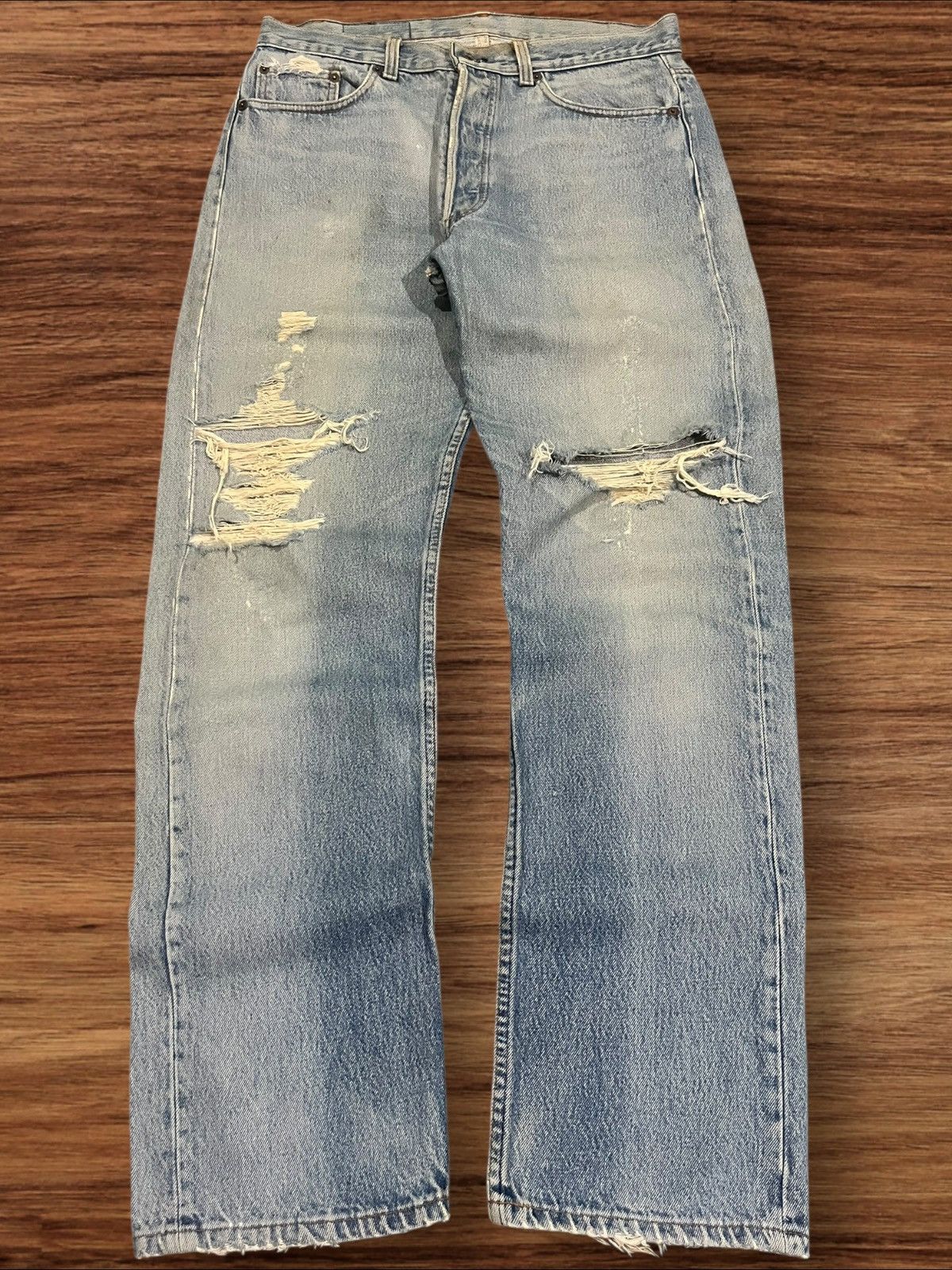 Levi's × Vintage ⚡️80’s⚡️Vintage Levi’s 501XX Made in USA - 90s Denim W34 L32 Size US 34 / EU 50 - 1 Thumbnail