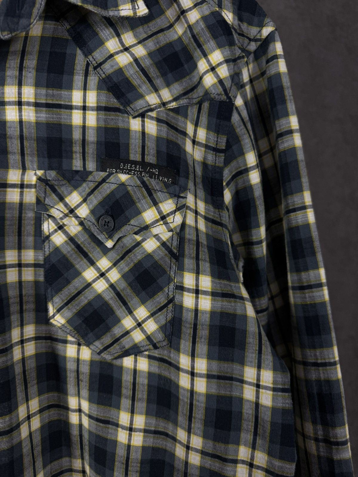 Diesel Diesel luxury designer shirt Size US L / EU 52-54 / 3 - 3 Thumbnail
