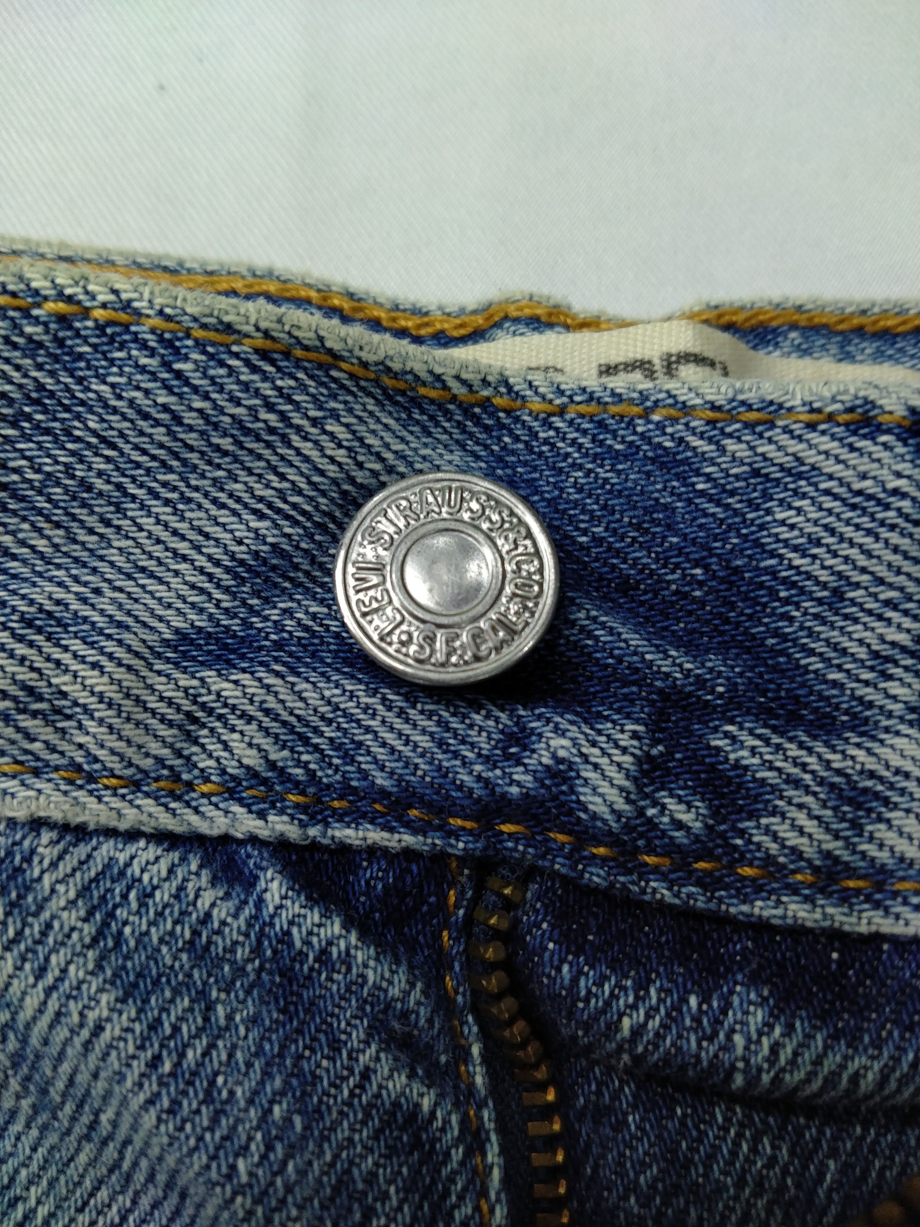 Levi's Vintage Levi's 550 Classic Relaxed Tapered Denim -JN080 Size US 32 / EU 48 - 10 Thumbnail