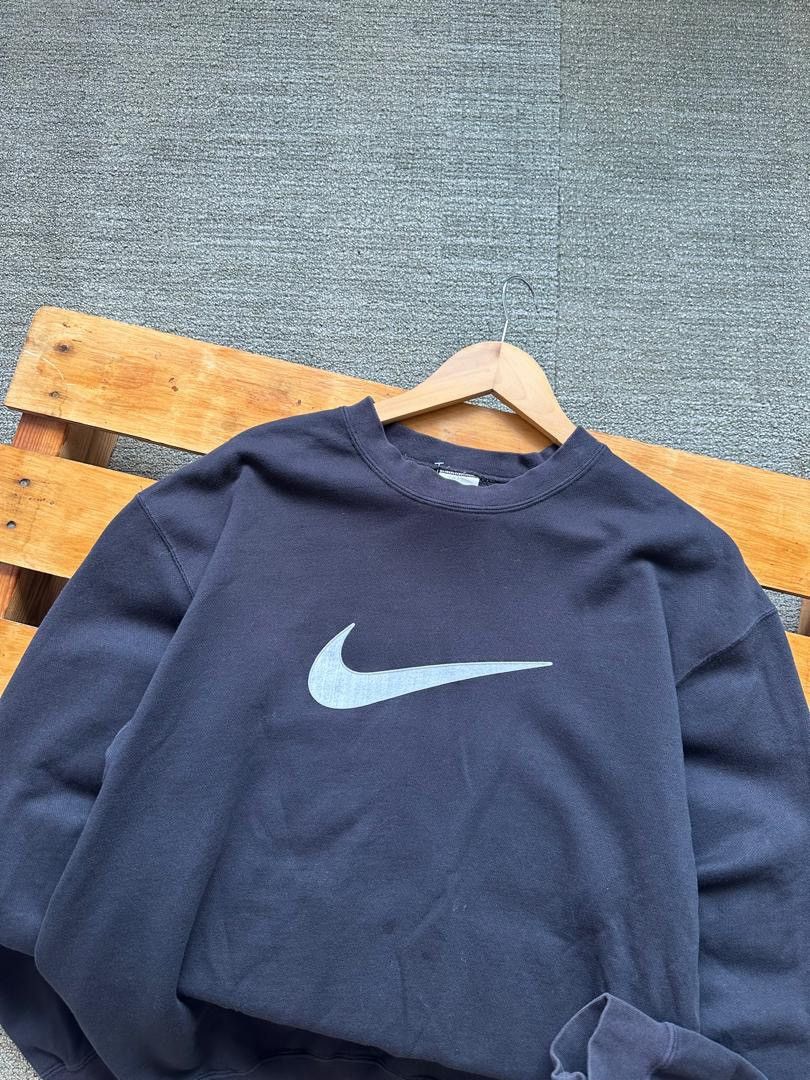 Nike VINTAGE NIKE BIG EMBROIDERY SWOOSH Size US L / EU 52-54 / 3 - 2 Thumbnail