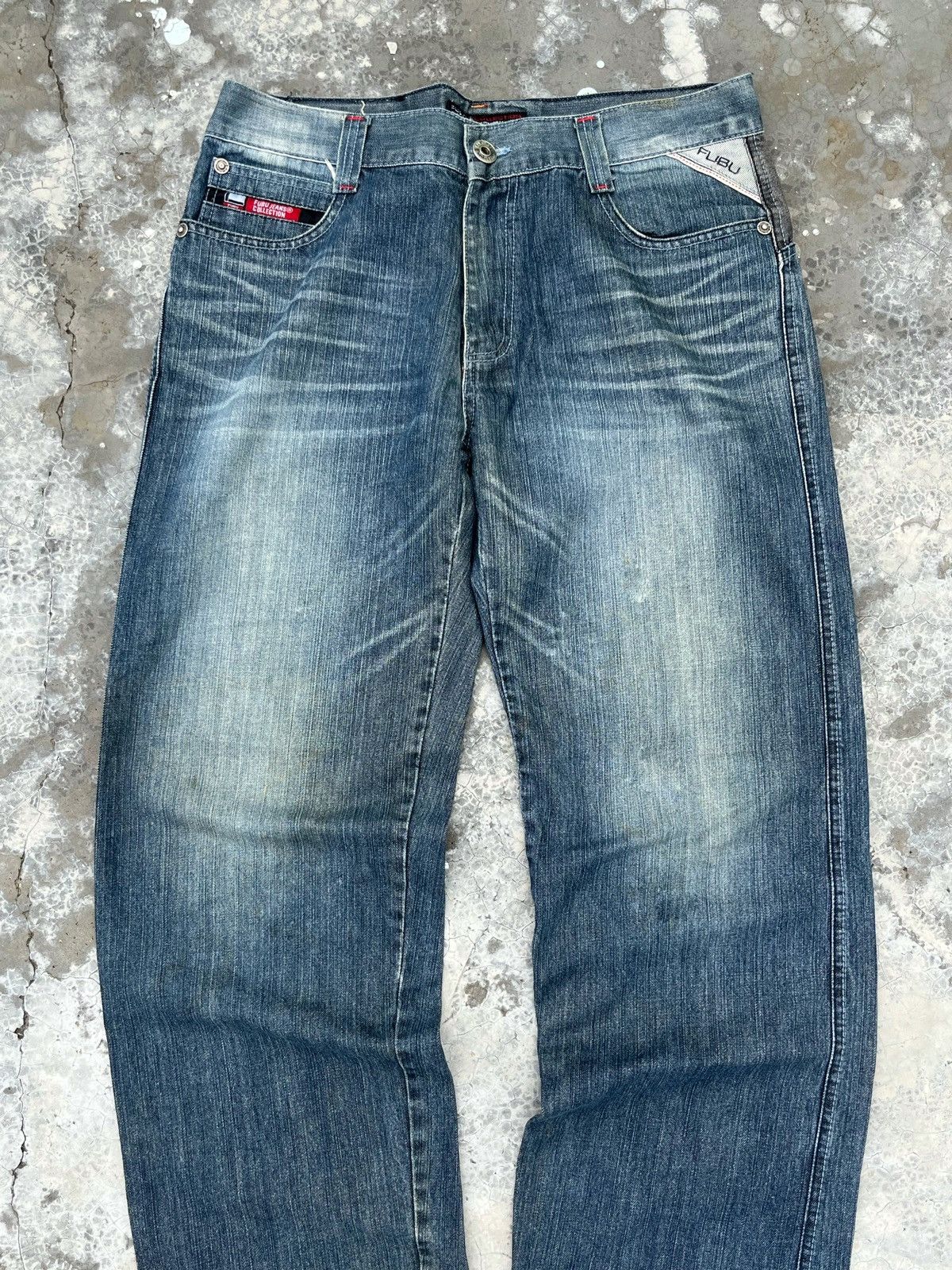 Fubu Fubu y2k style baggy denim Size US 36 / EU 52 - 2 Thumbnail