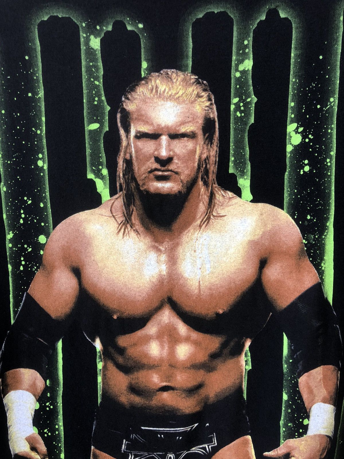Vintage Vintage WWE TRIPLE H Rare Wrestling Tee Size US XL / EU 56 / 4 - 4 Thumbnail