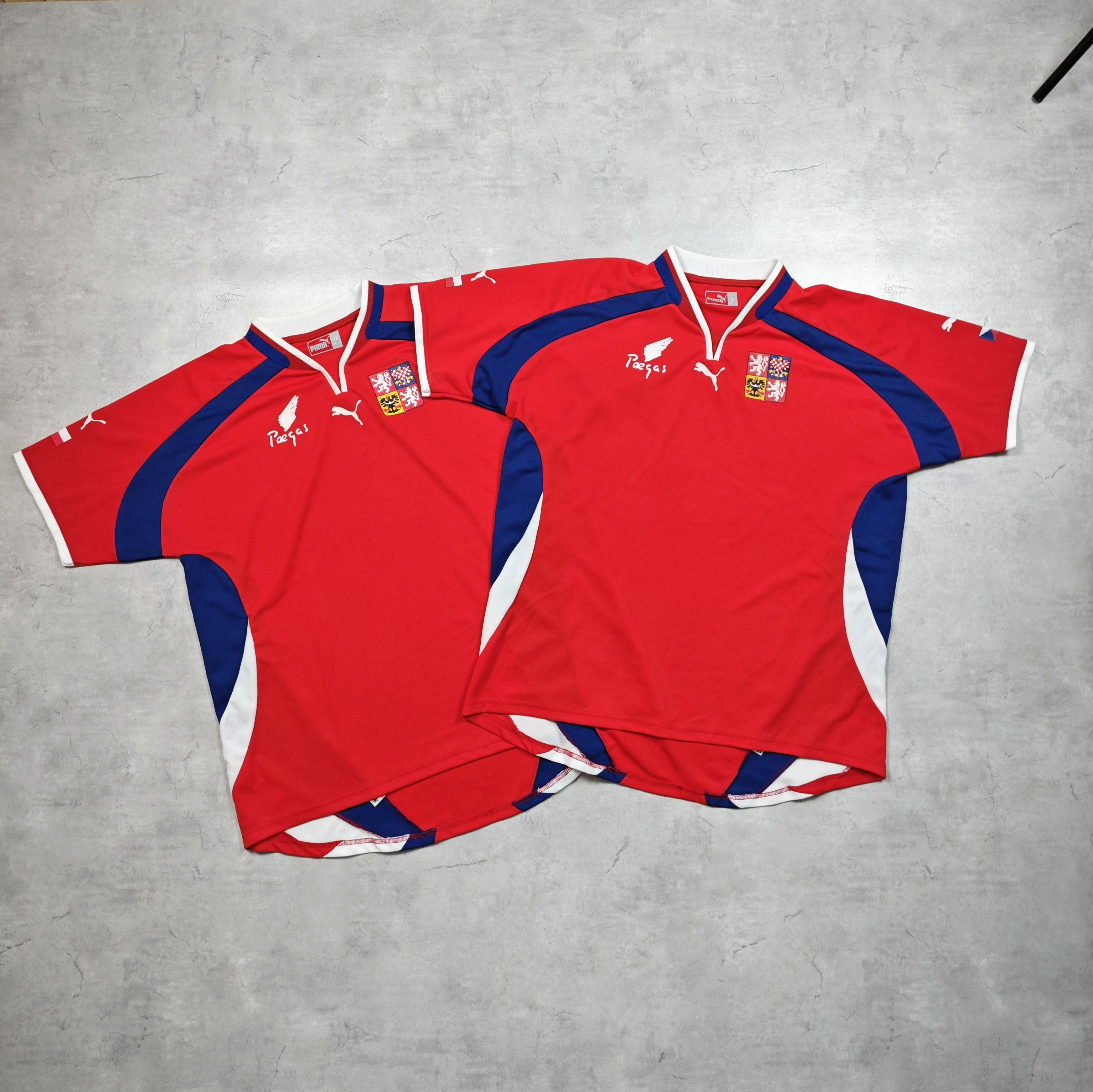 Puma Puma Czech Republic 2000 Vintage Jersey Size US XL / EU 56 / 4 - 1 Thumbnail