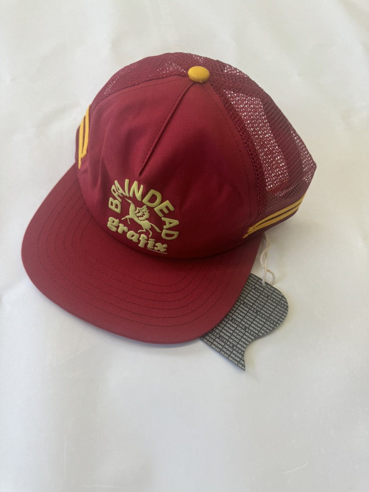 Brain Dead Braindead Graphix 5 Panel Trucker Hat Size ONE SIZE - 1 Thumbnail