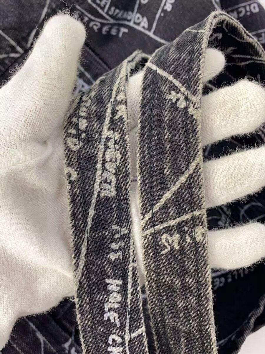 Supreme Supreme GONZ MAP DENIM TOTE BAG All-Over Print Black Size 26 - 7 Thumbnail