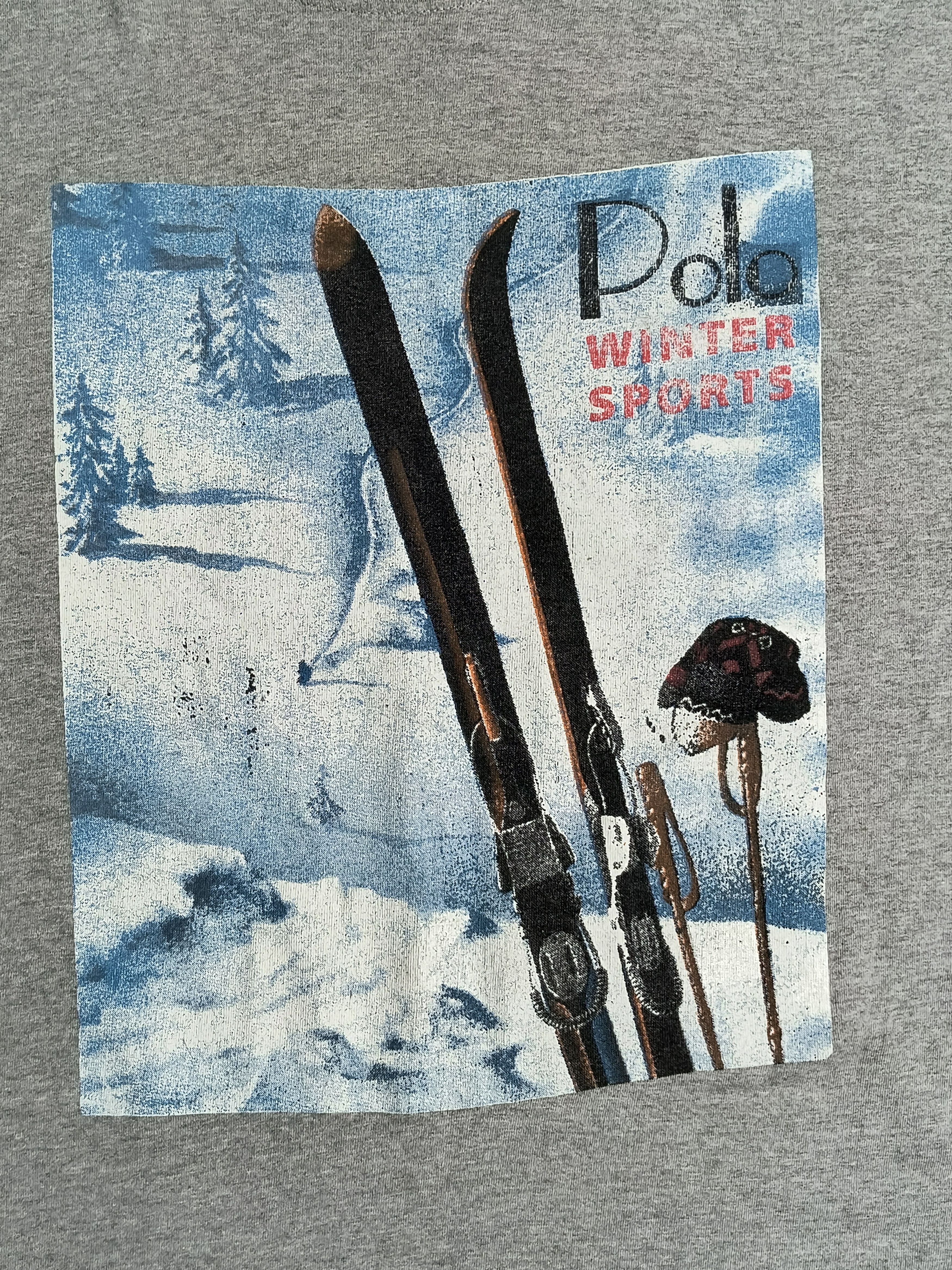 Polo Ralph Lauren OG vintage Polo Ralph Lauren winter sports 90s LS tee Size US XXL / EU 58 / 5 - 1 Thumbnail
