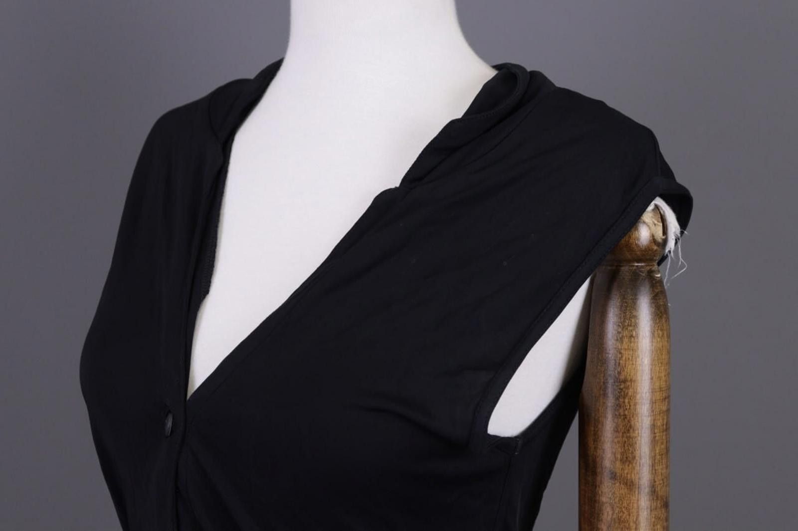 Transit Transit Par Such 131 Black Bodycon Tunic Dress Size 3 Size XL / US 12-14 / IT 48-50 - 9 Thumbnail