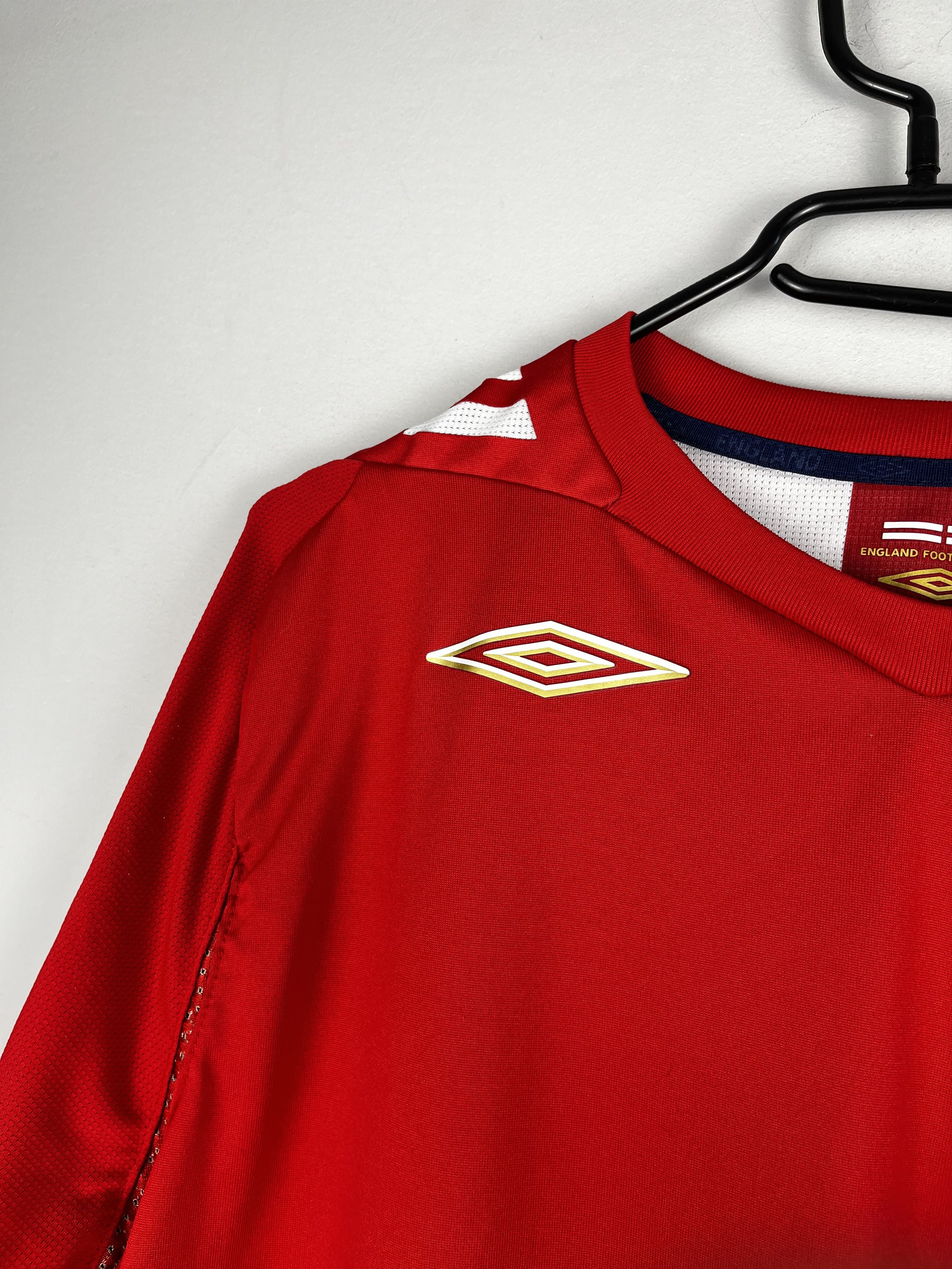 Umbro × Vintage Umbro England 2006/2008 Vintage Away Long Jersey Size US L / EU 52-54 / 3 - 2 Thumbnail